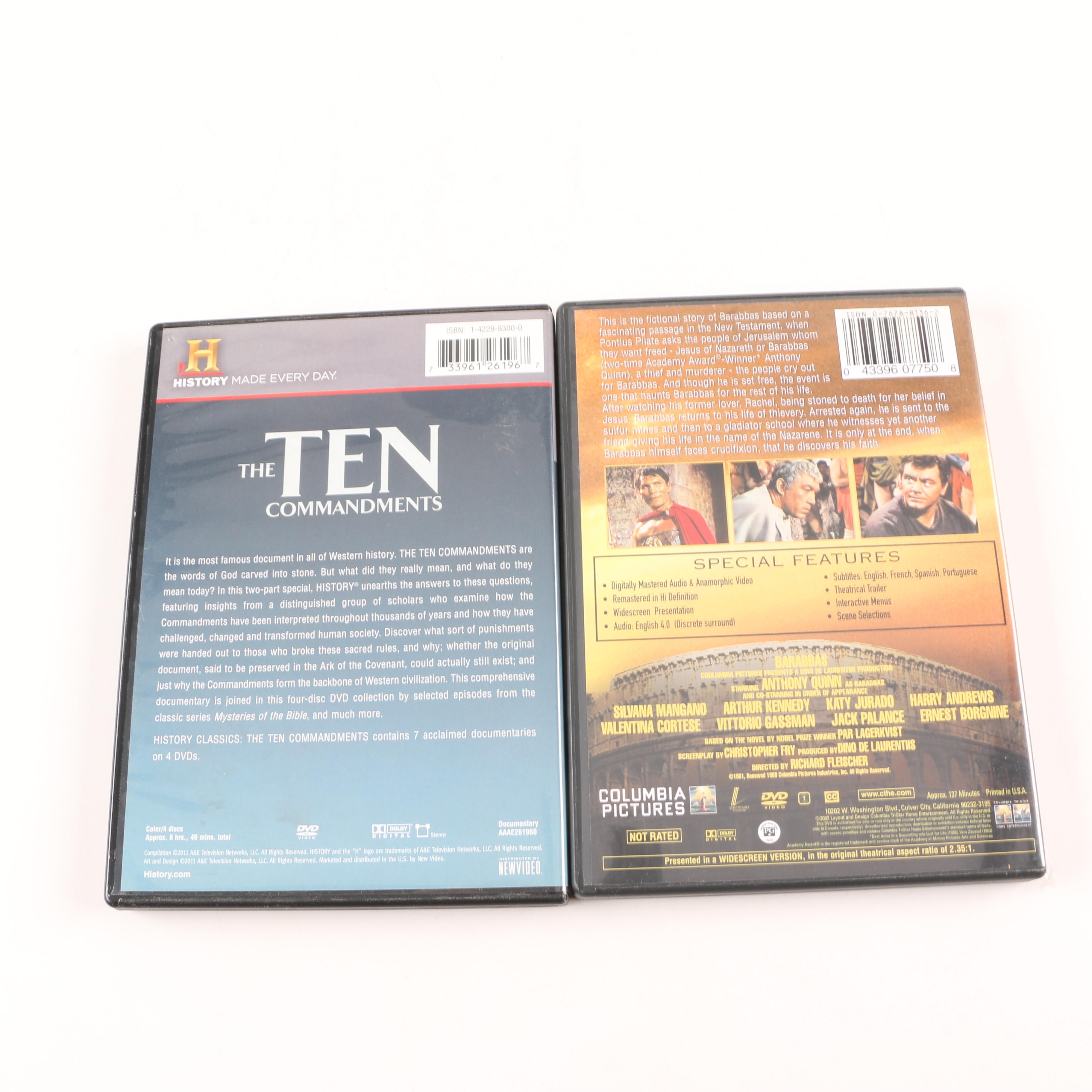 Biblical Movies and Mini-Series on DVD