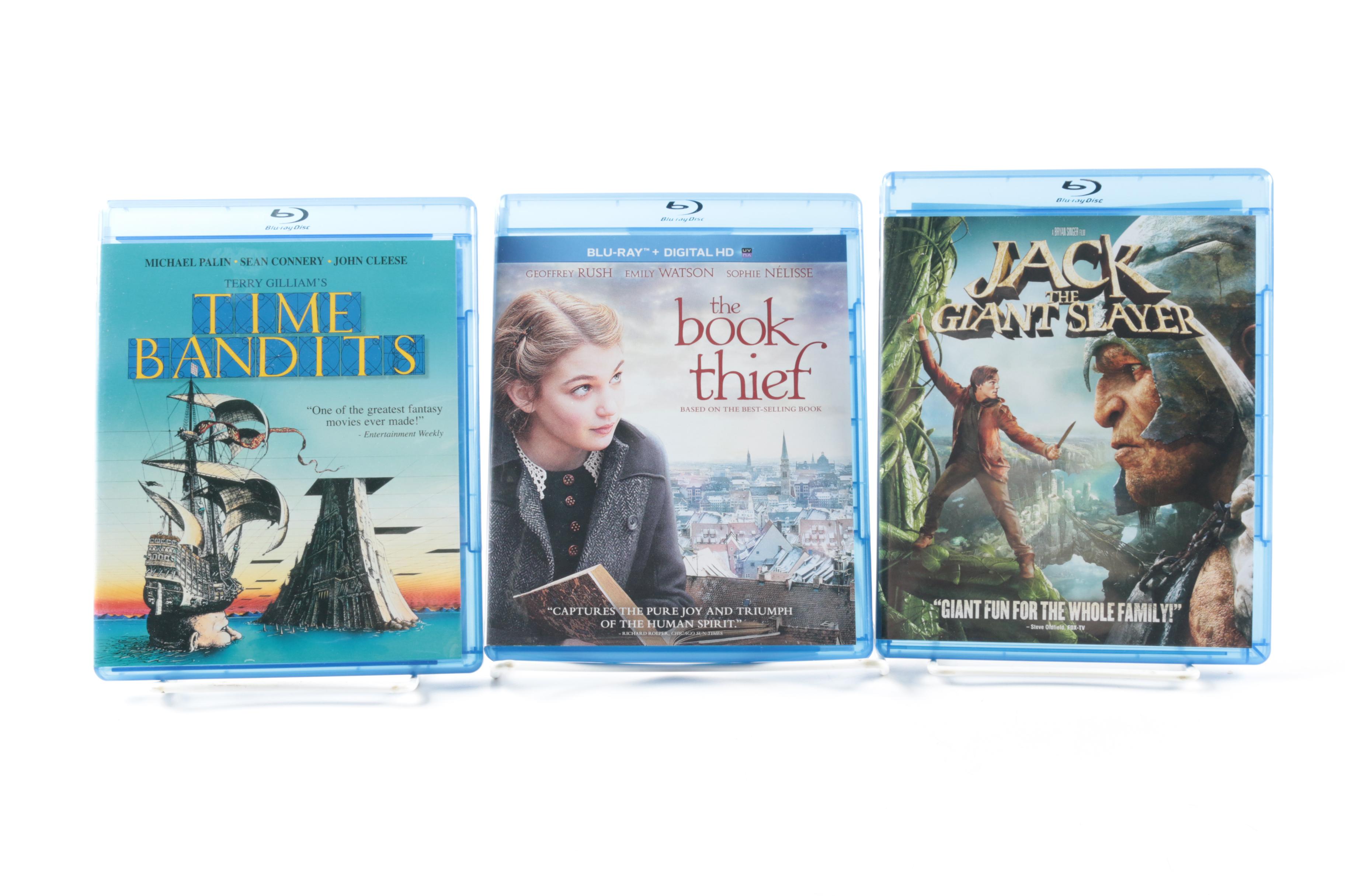 Movies on Blu-Ray Including 2013 "Jack the Giant Slayer"