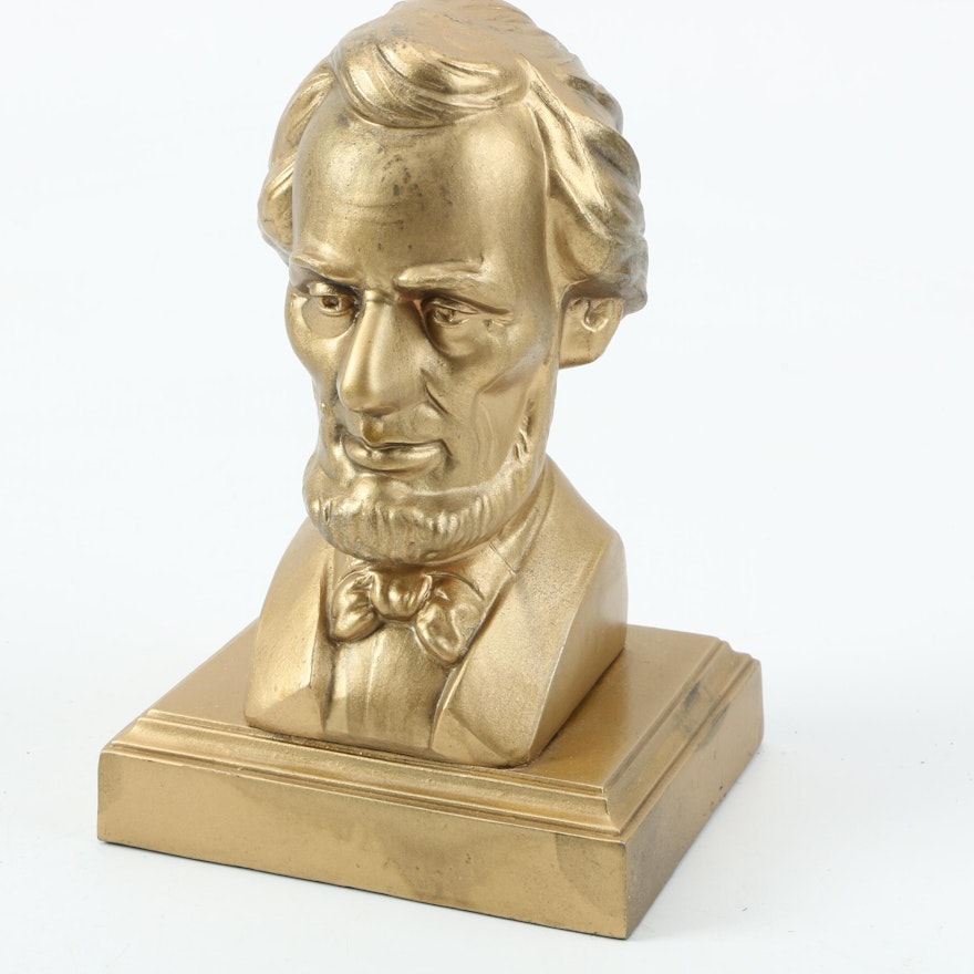 Abraham Lincoln Metal Bust