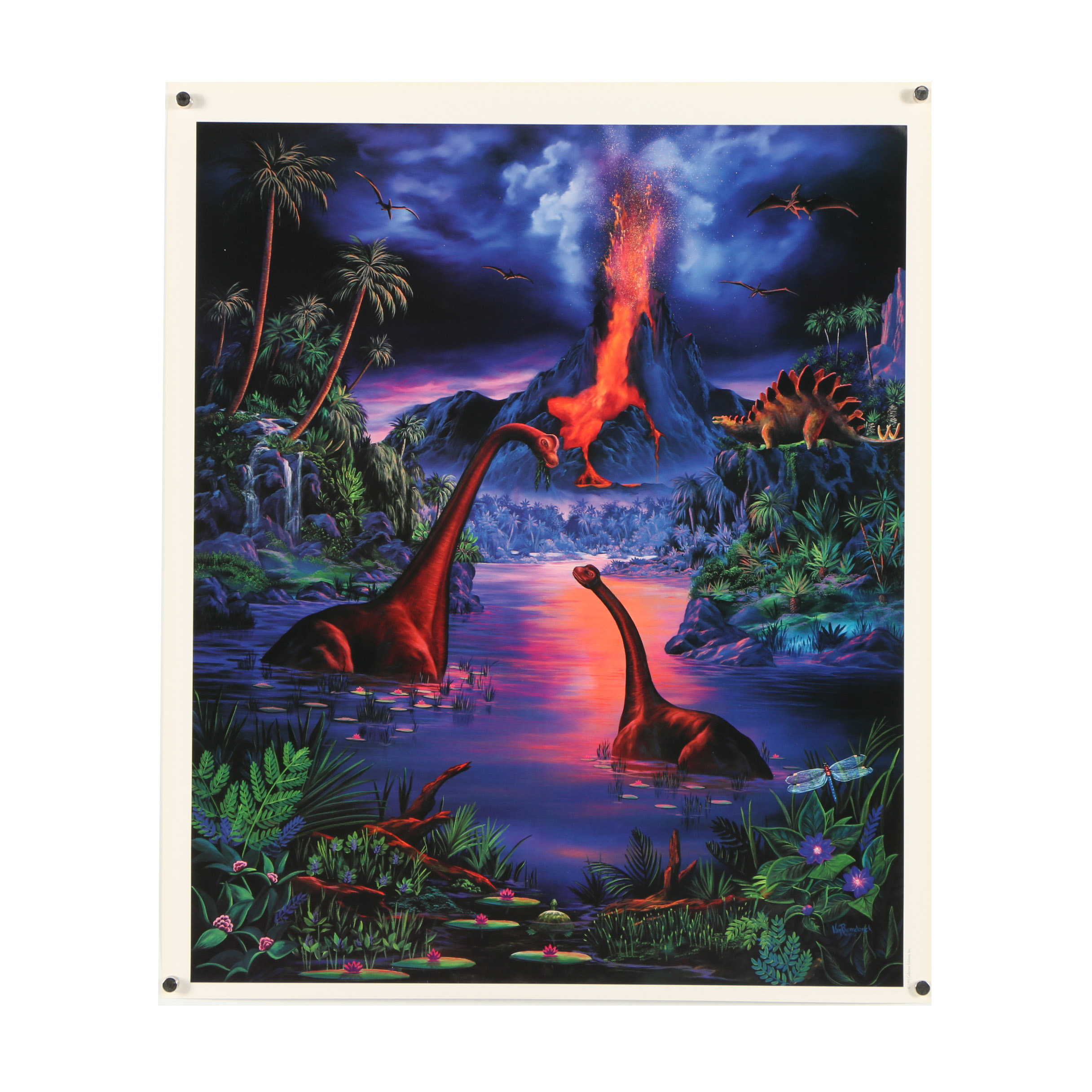 Offset Lithograph "Living Legend" After Eric Can Raemdonck