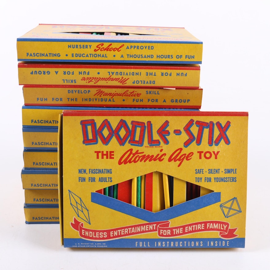 1940s Doodle Stix Toys