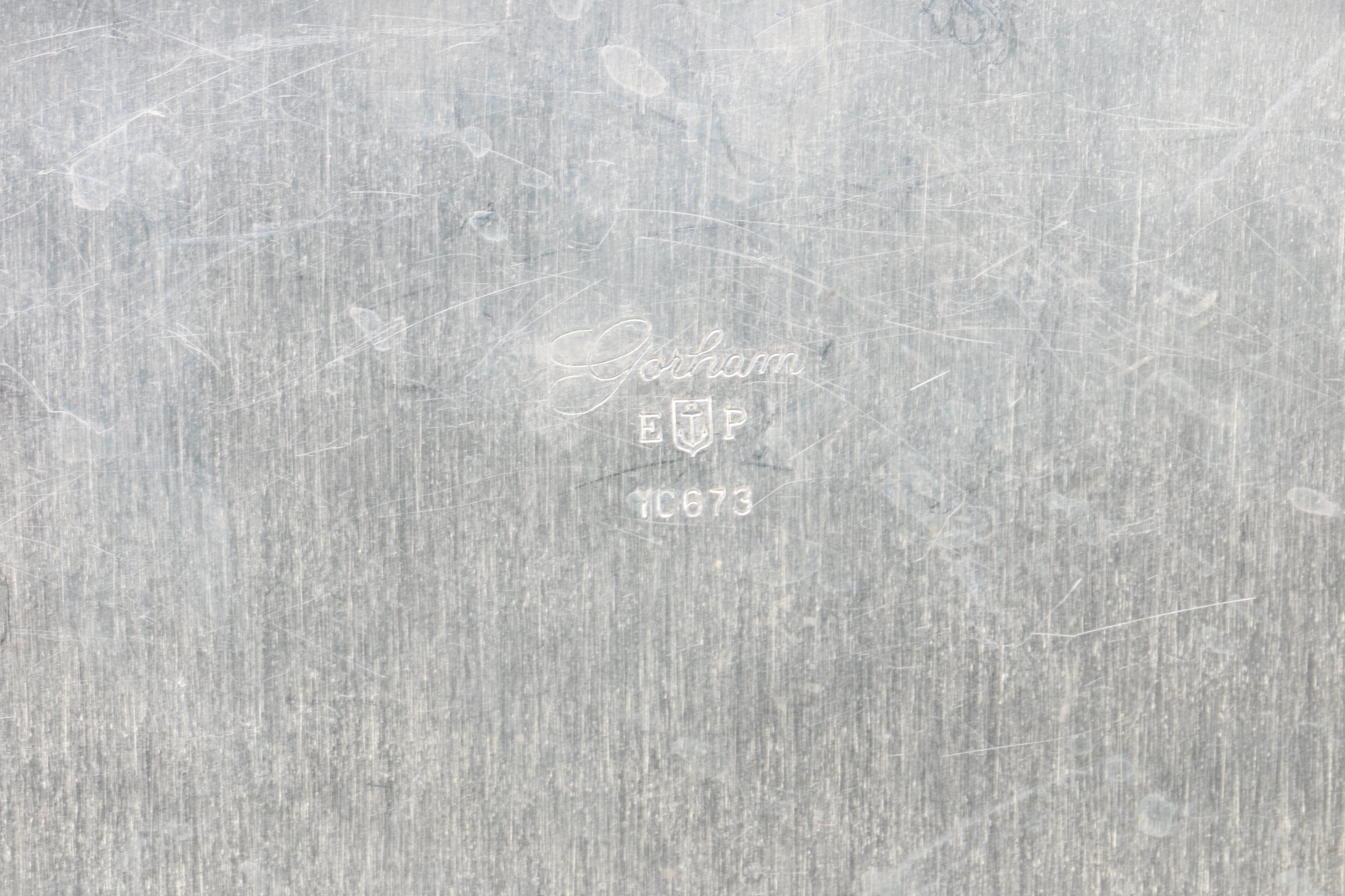 Gorham Silver Plate Platters and Other Silver Plate Serveware