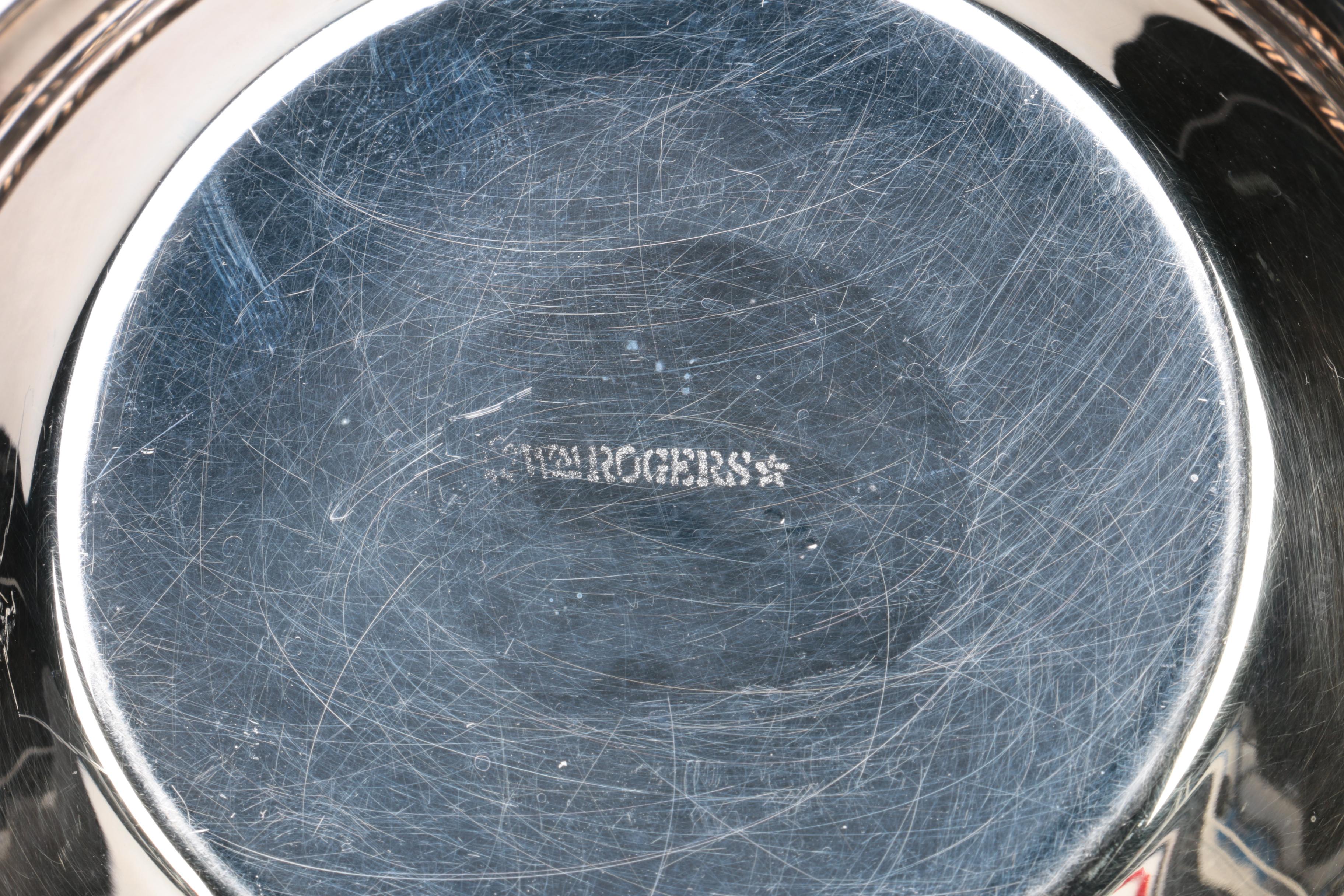 Gorham Silver Plate Platters and Other Silver Plate Serveware