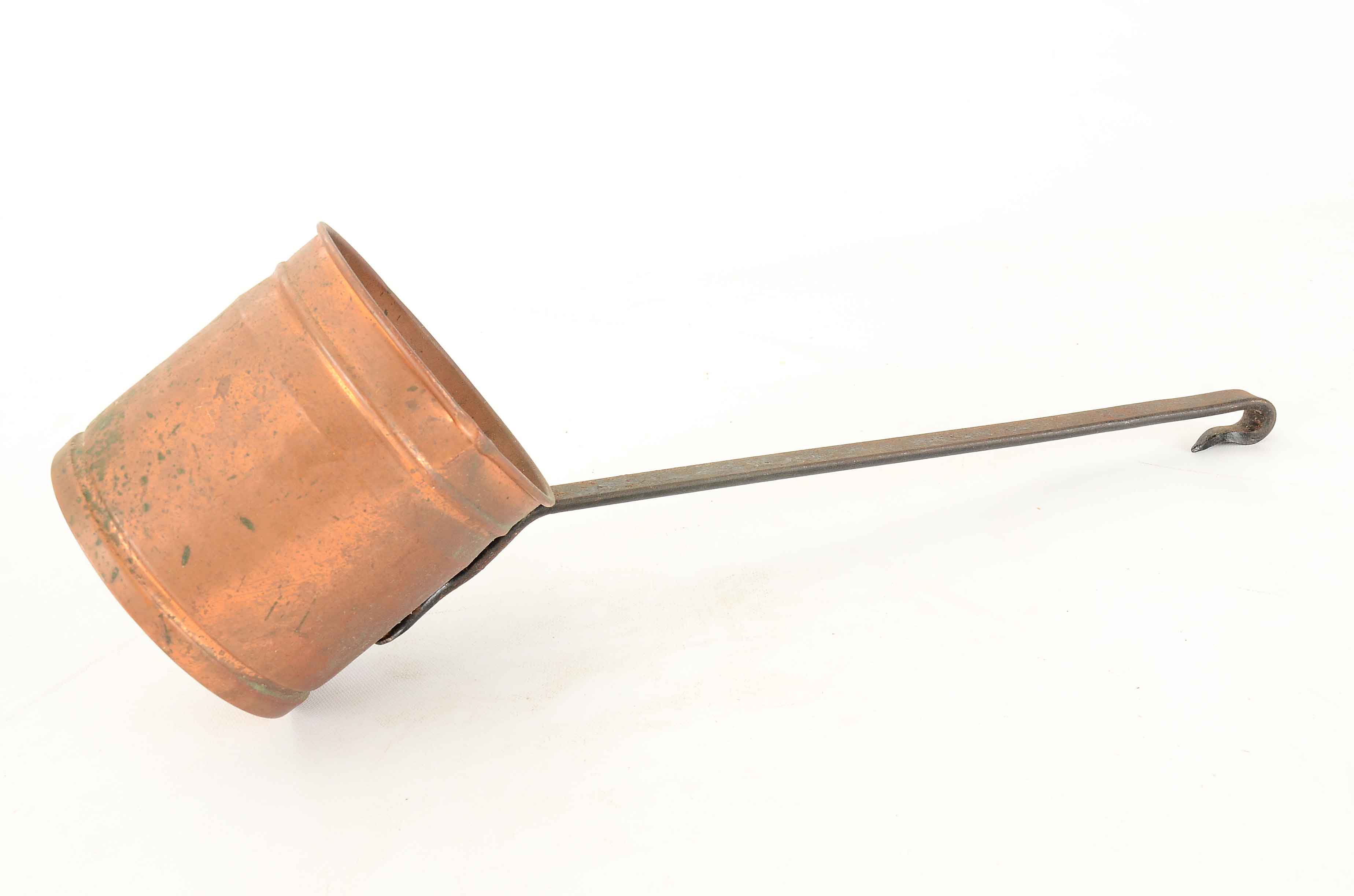 Collection of Copper Pots including Williams Sonoma