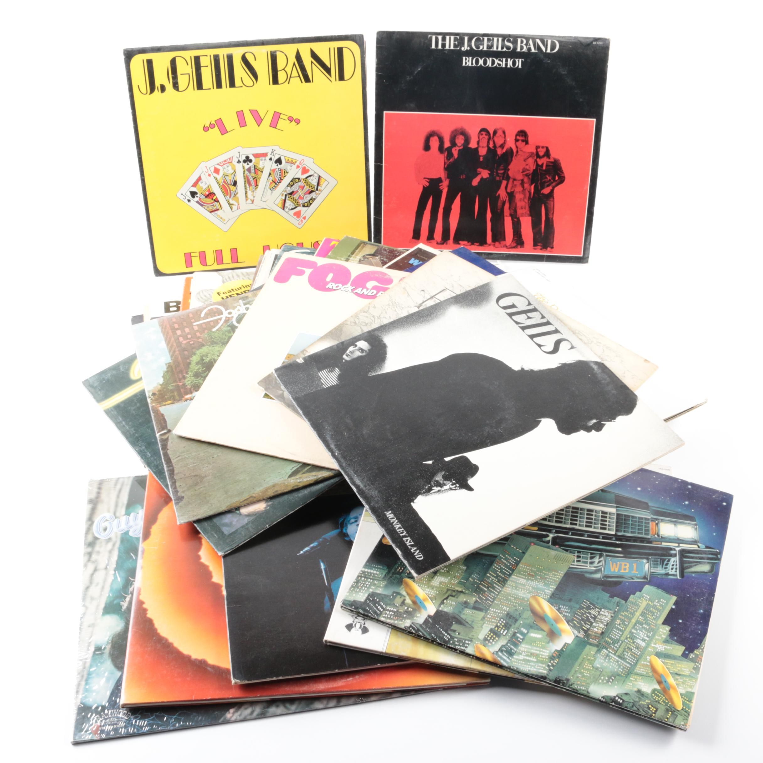 J. Geils Band, James Brown, Donna Summer, and Other Records