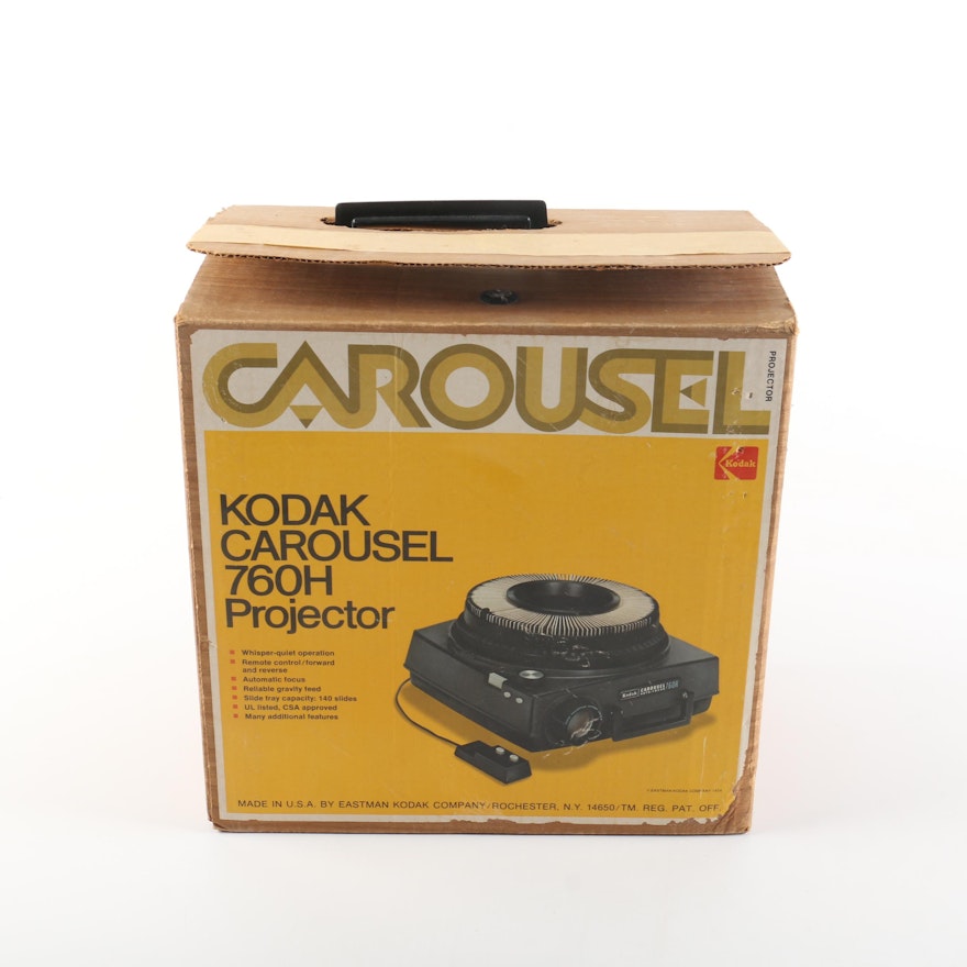 Vintage Kodak Carousel 760H Projector