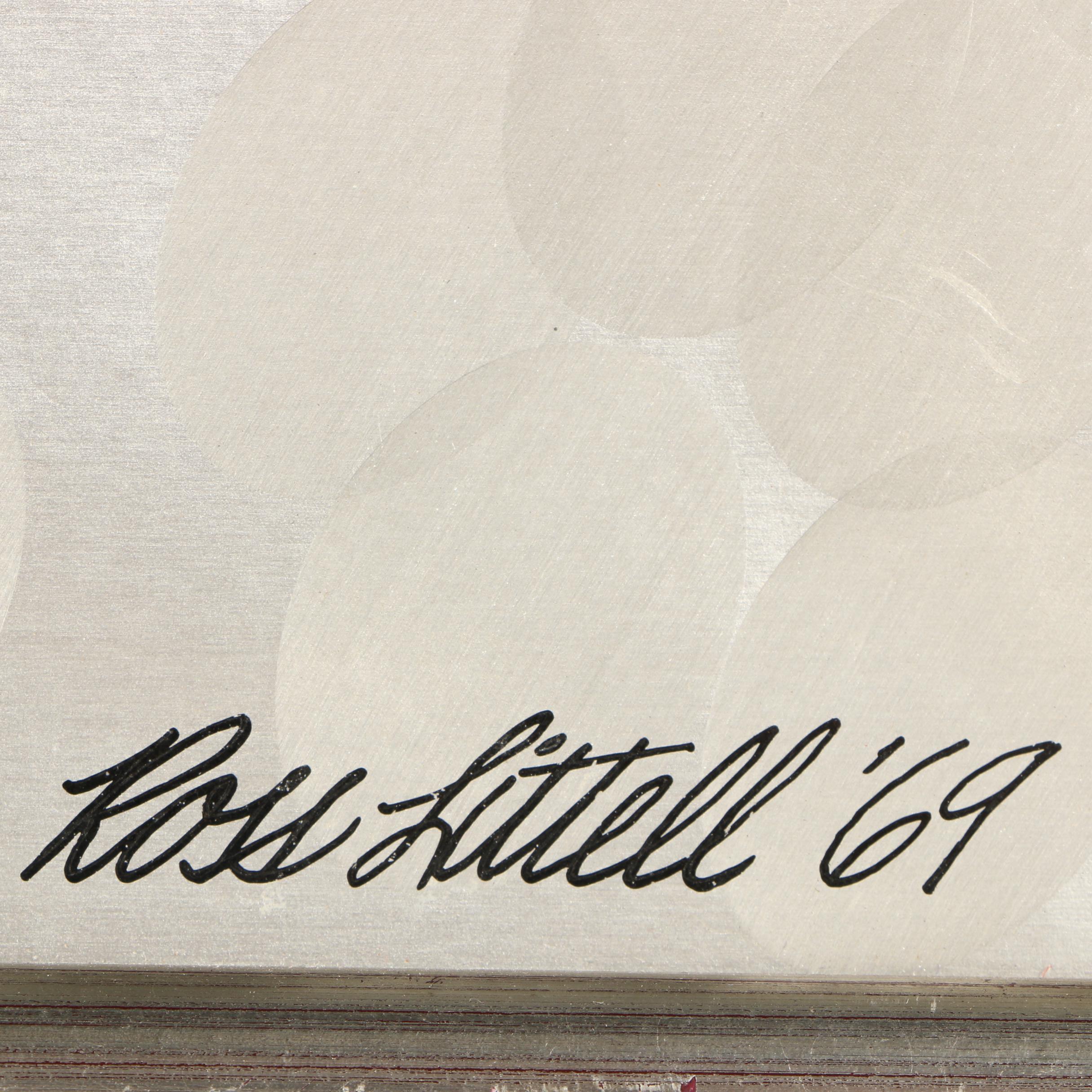 Ross Littell Serigraph on Foil "Movement IV"