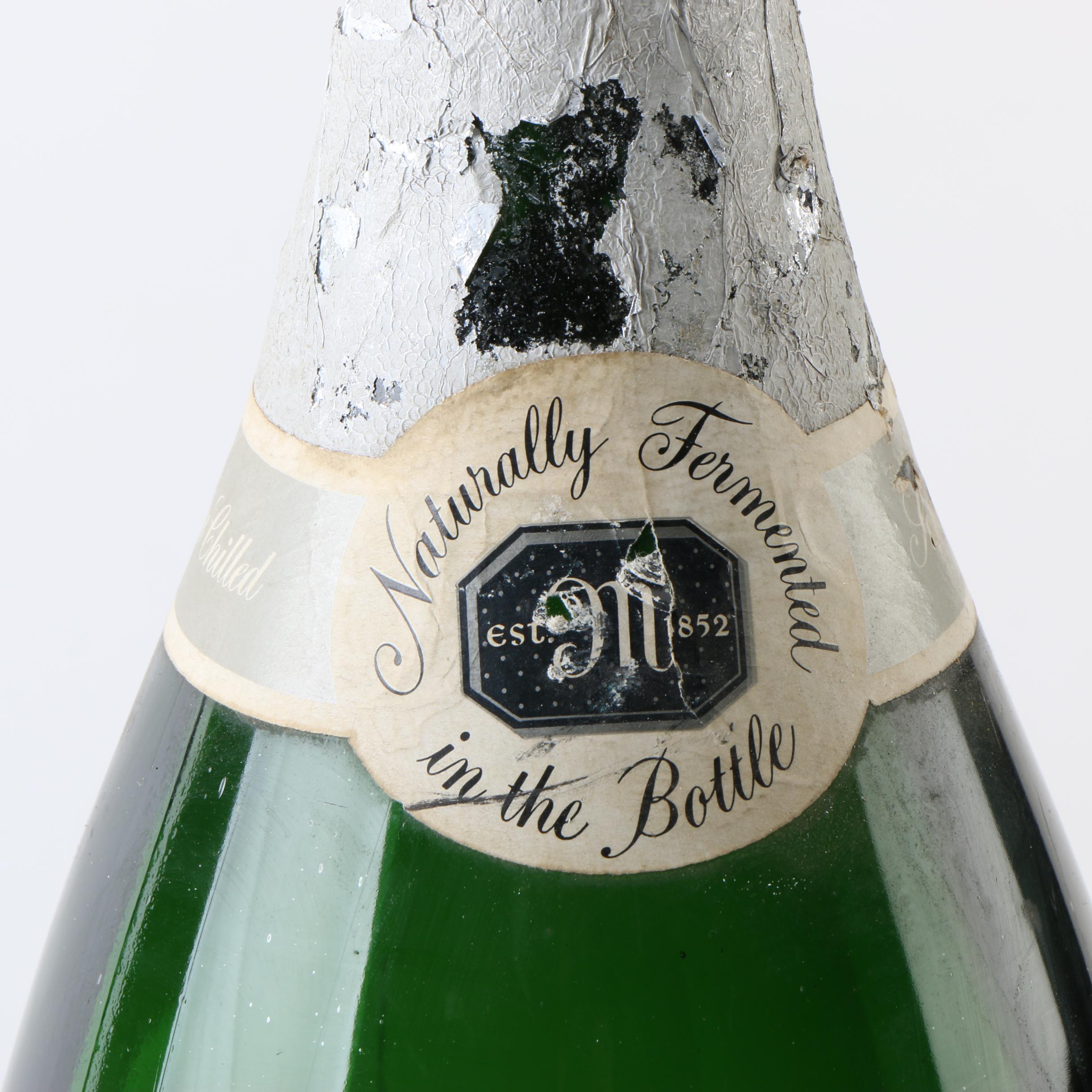 Oversized Paul Masson Champagne Bottle