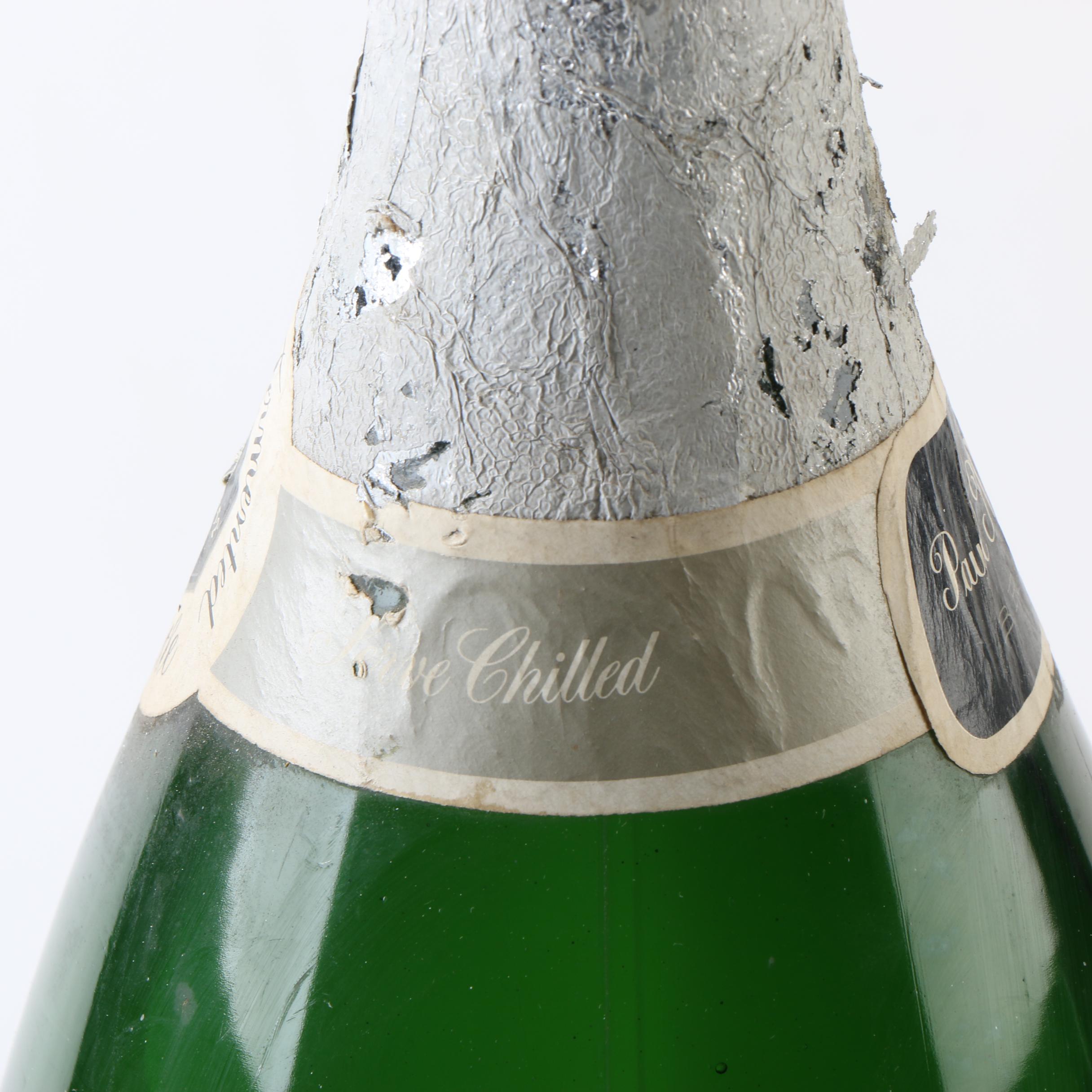 Oversized Paul Masson Champagne Bottle
