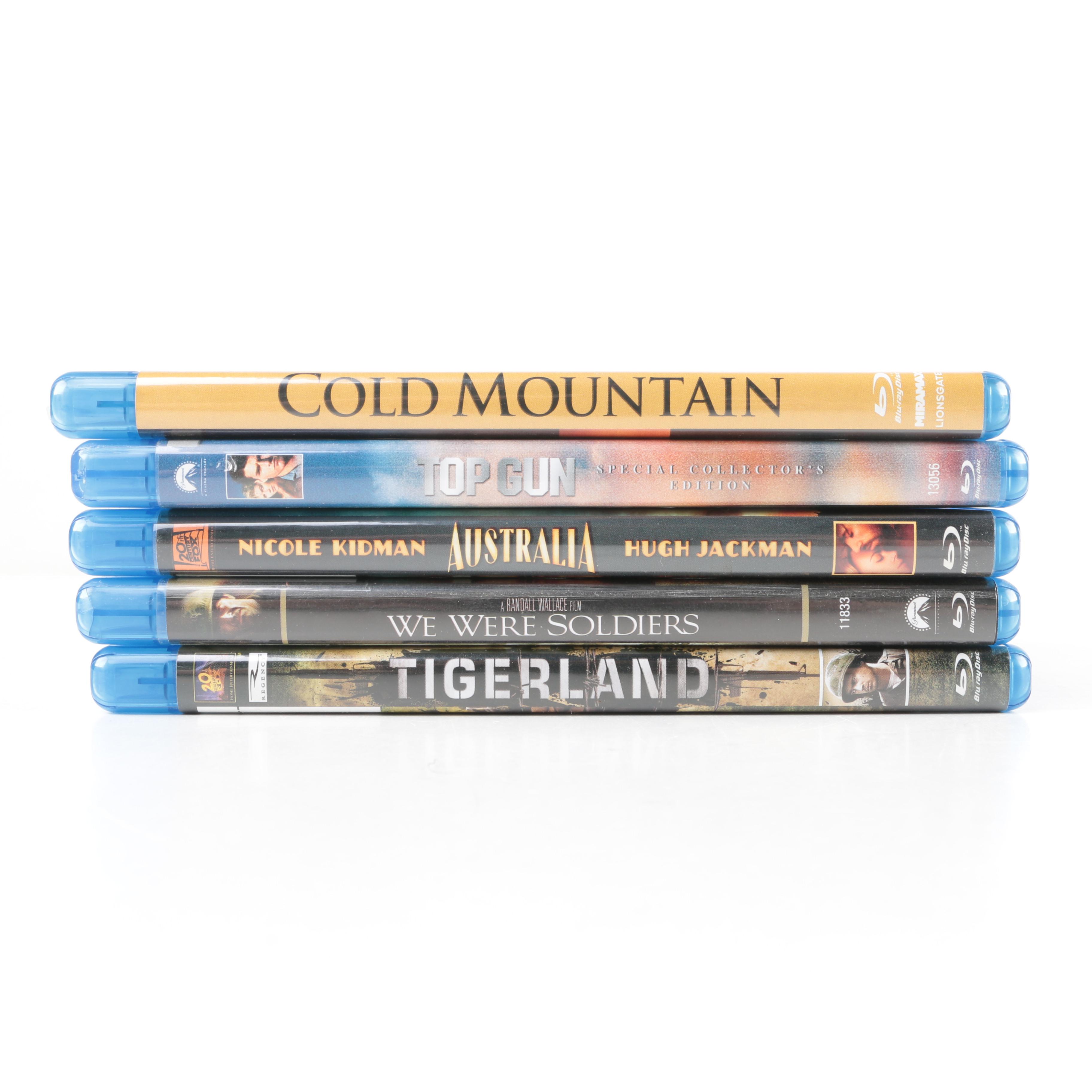 War Films Blu-ray Collection Featuring "Top Gun"