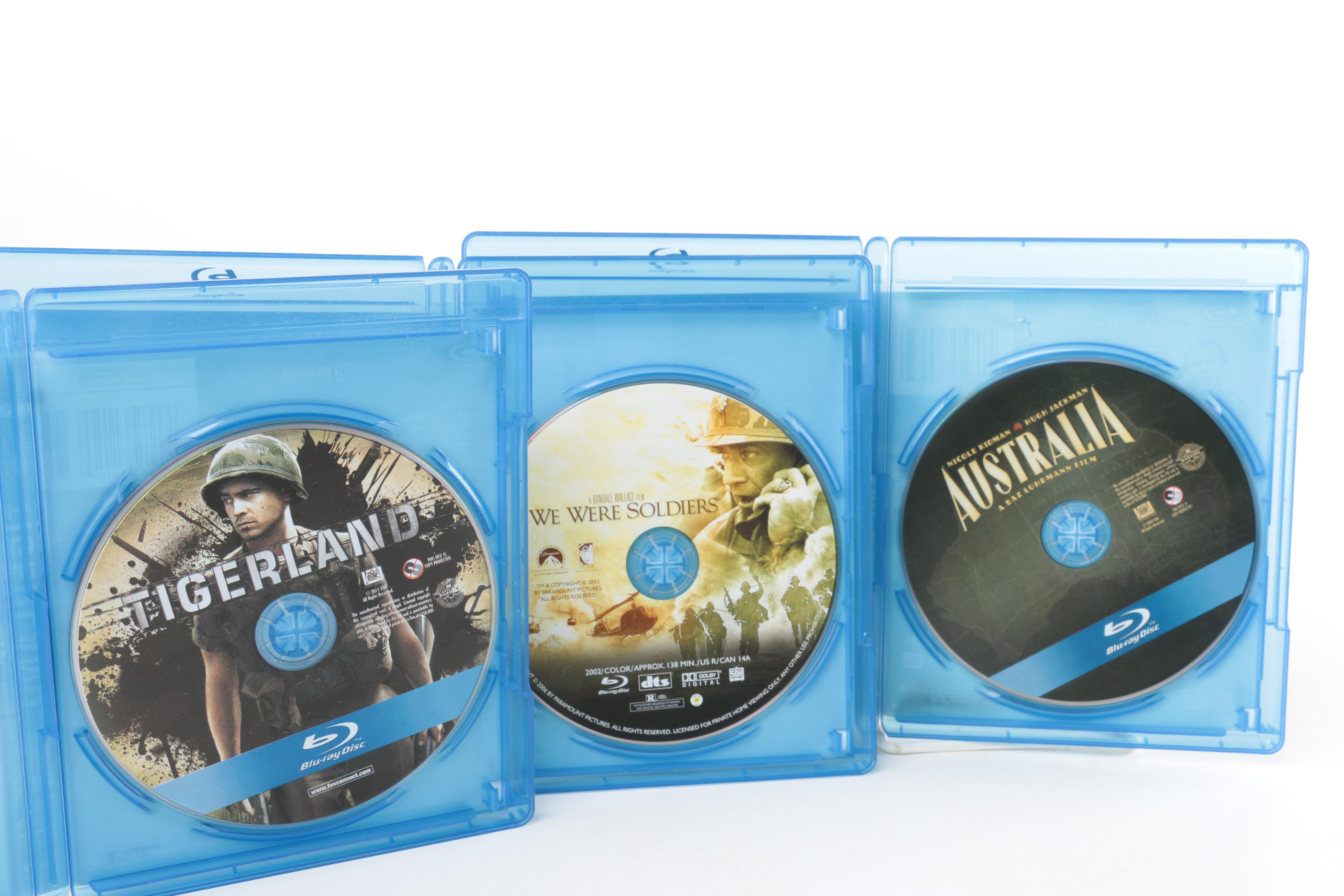 War Films Blu-ray Collection Featuring "Top Gun"