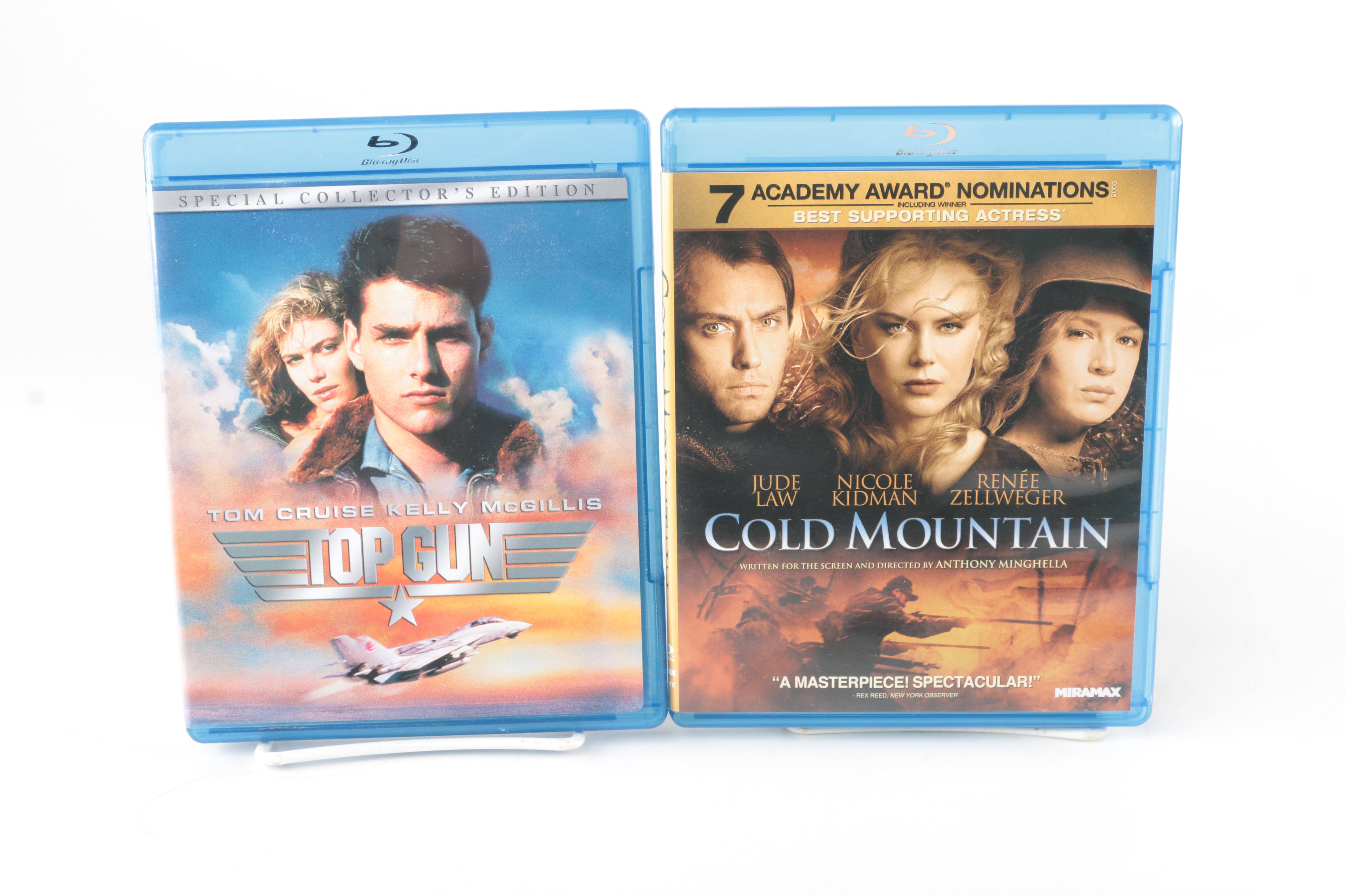 War Films Blu-ray Collection Featuring "Top Gun"