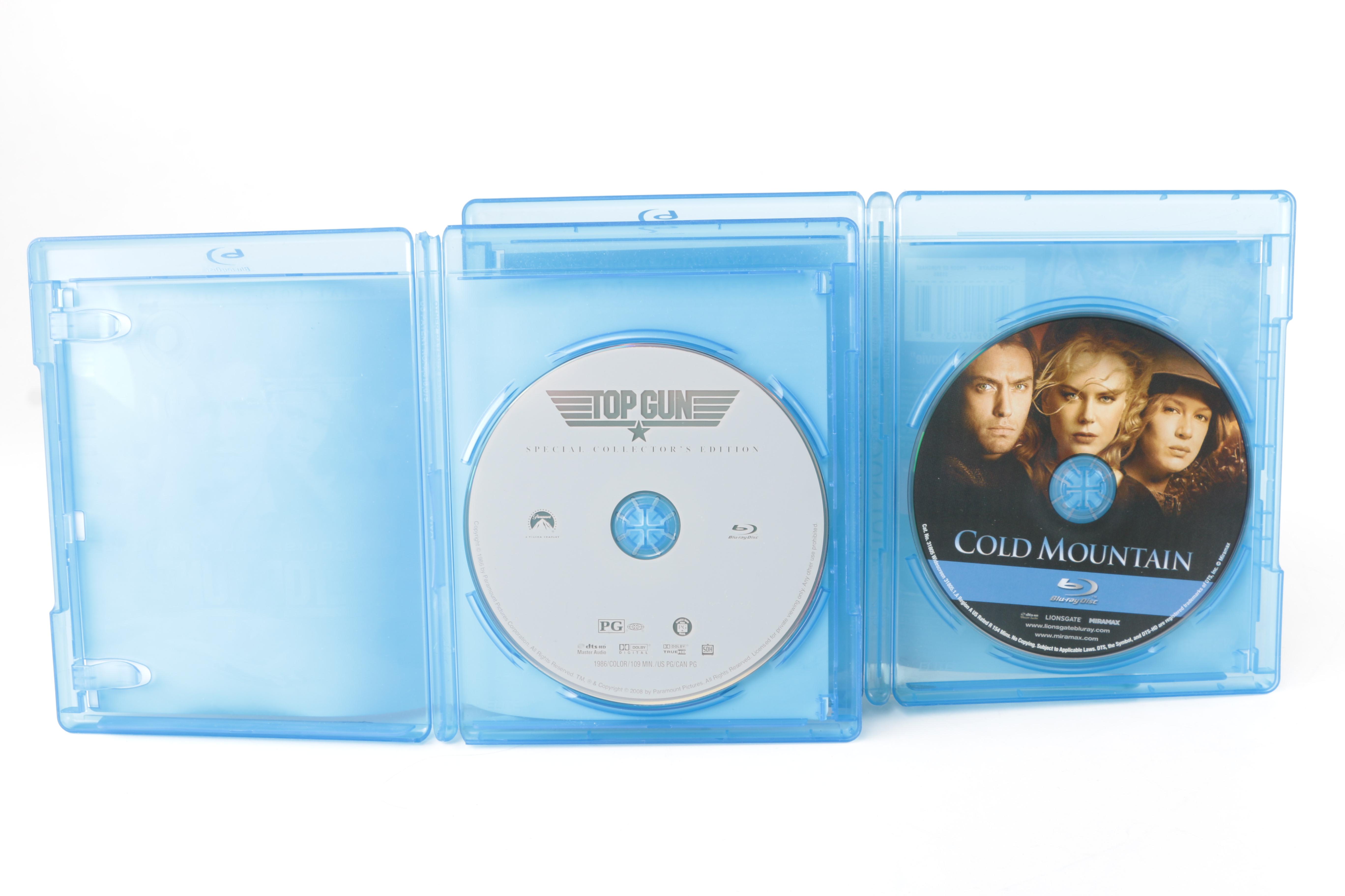 War Films Blu-ray Collection Featuring "Top Gun"