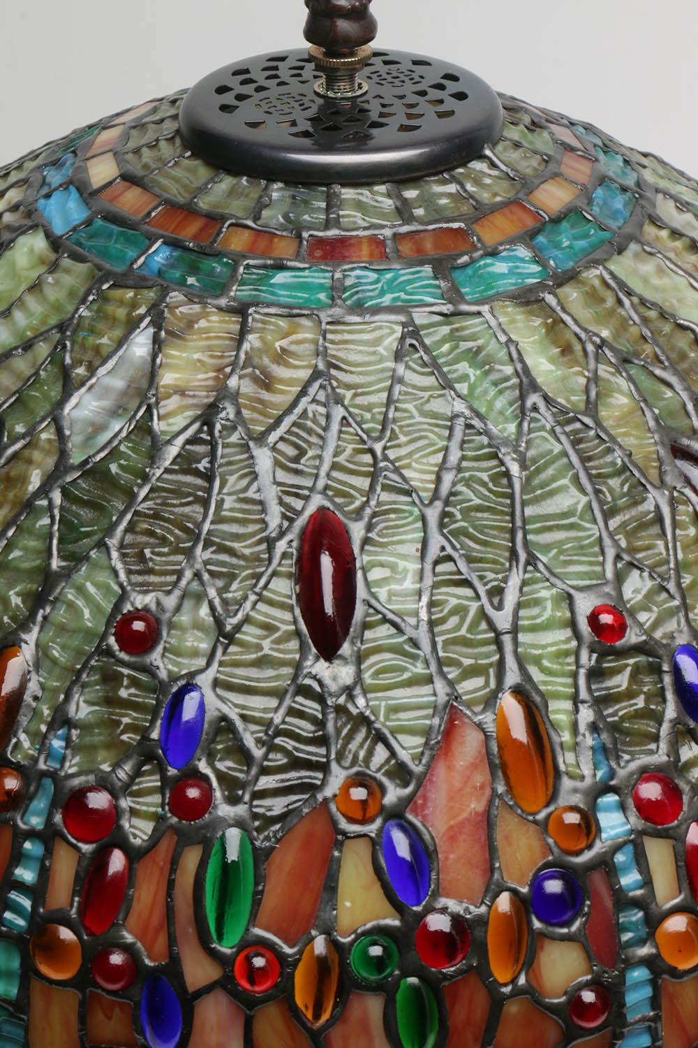 Dale Tiffany Limited Edition "Jeweled Dragonfly" Table Lamp