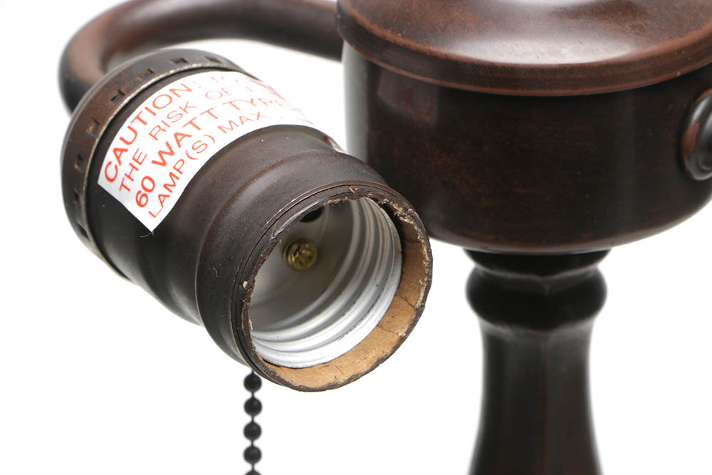 Dale Tiffany Limited Edition "Jeweled Dragonfly" Table Lamp