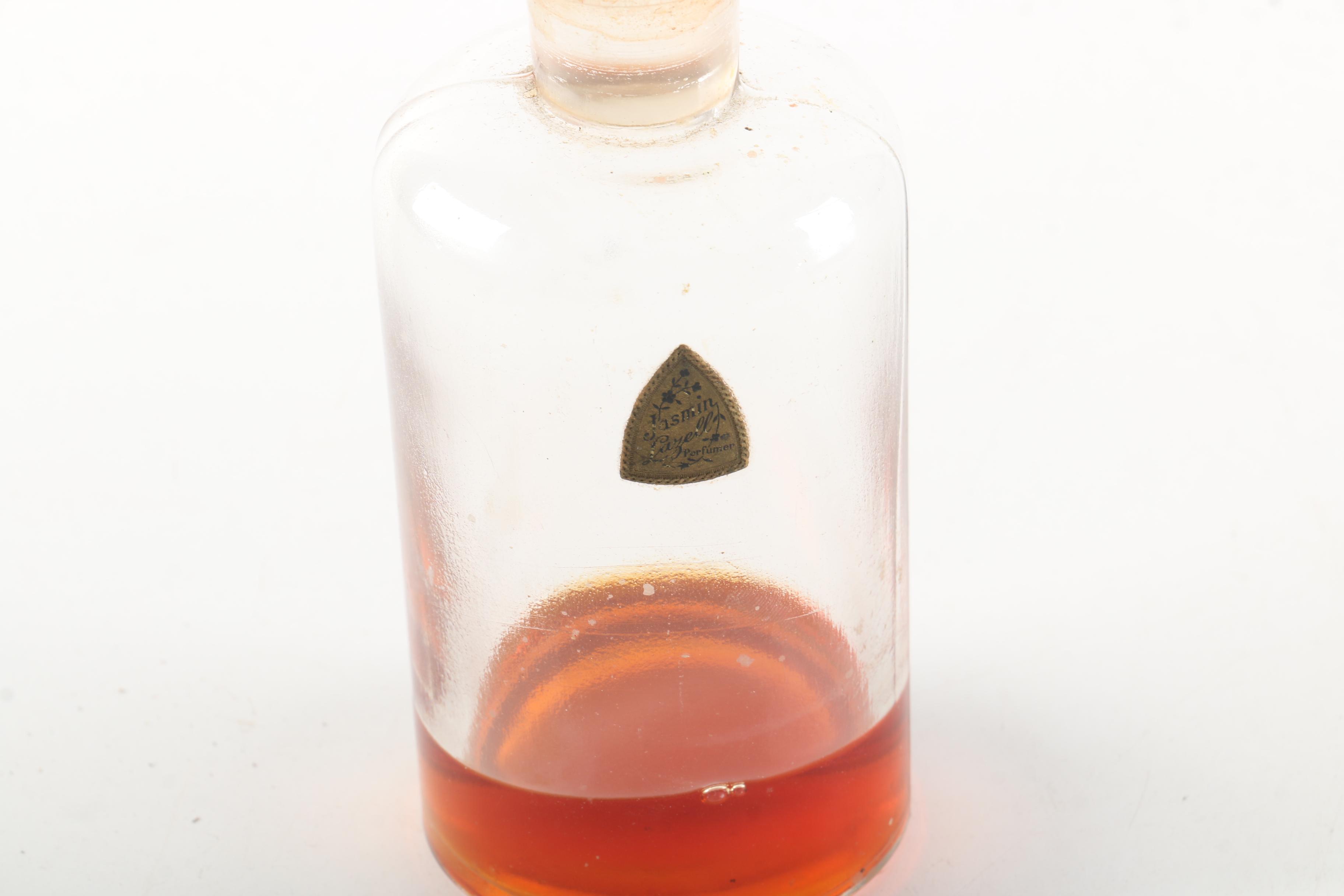 Antique Lazell Jasmin Perfume Bottle