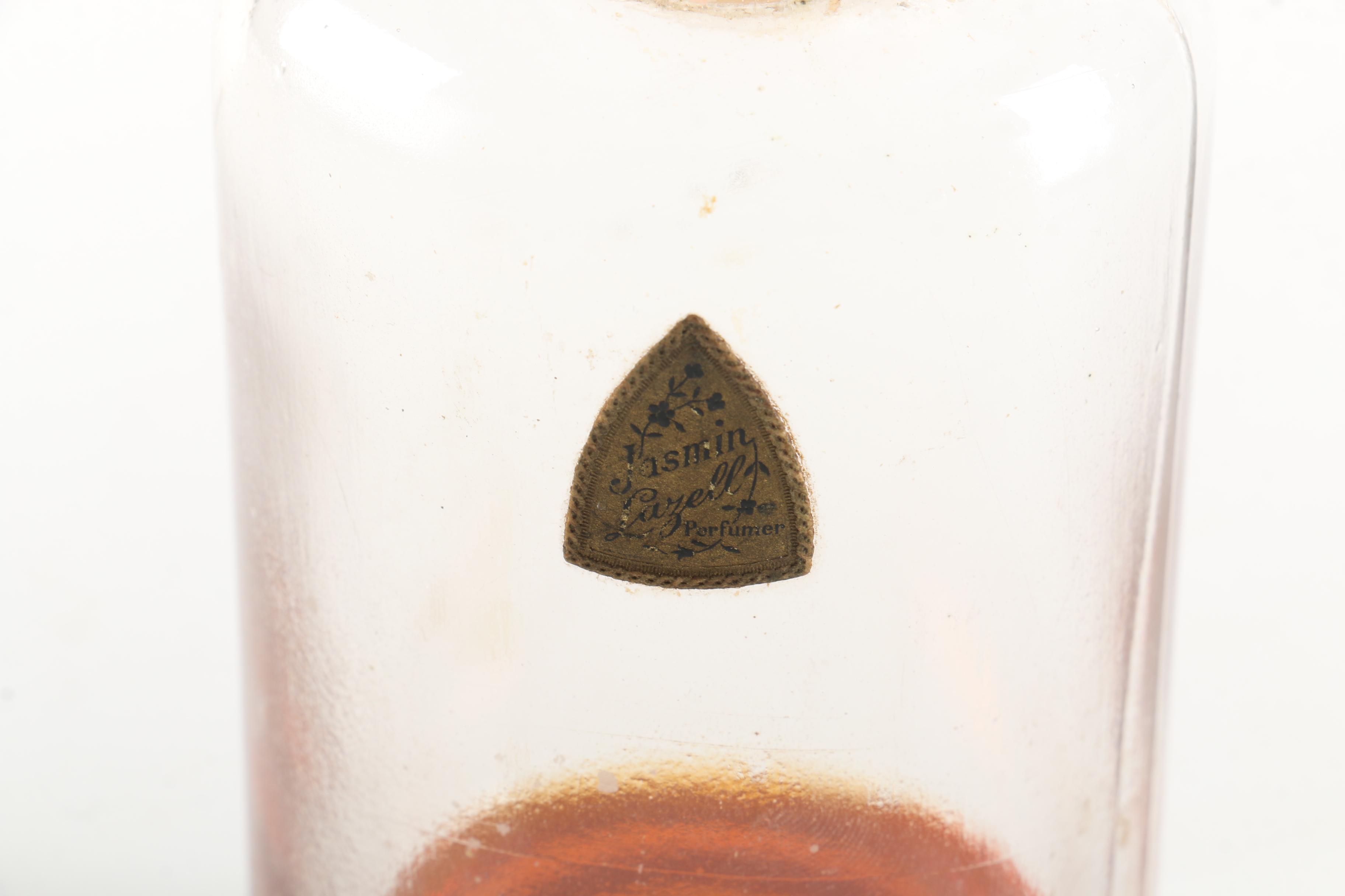 Antique Lazell Jasmin Perfume Bottle