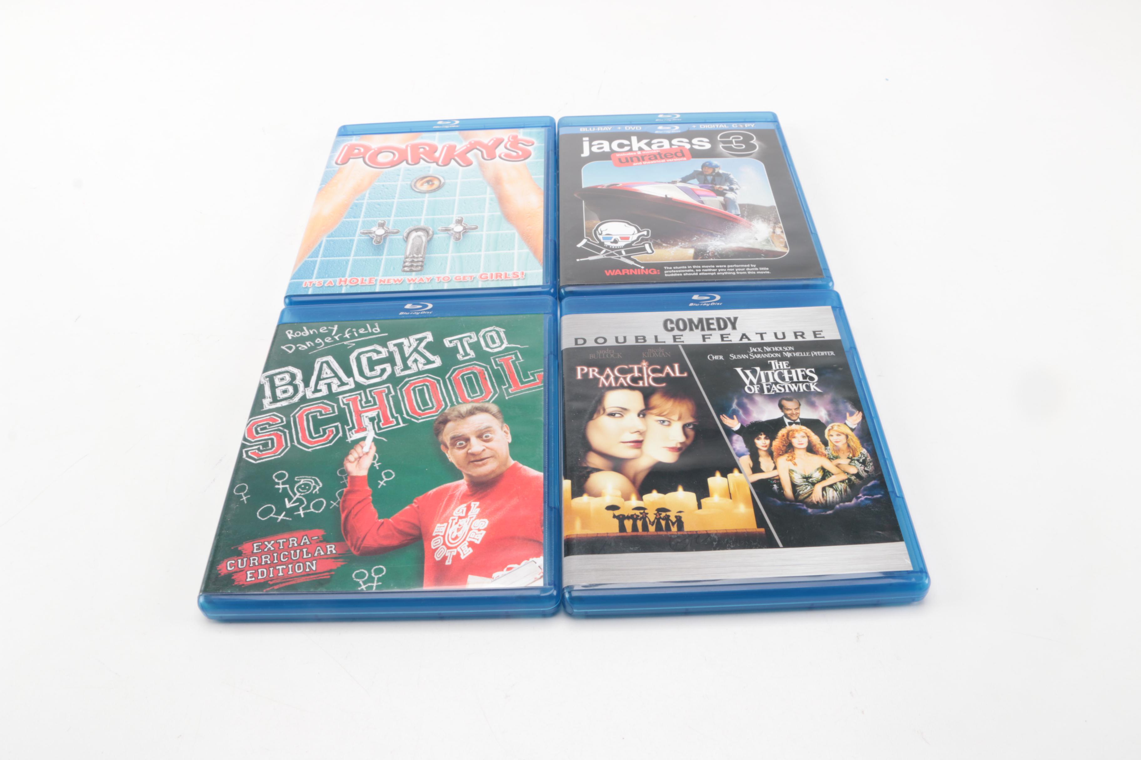 Comedy Movies on Blu-Ray Including 1986 "Back to School"