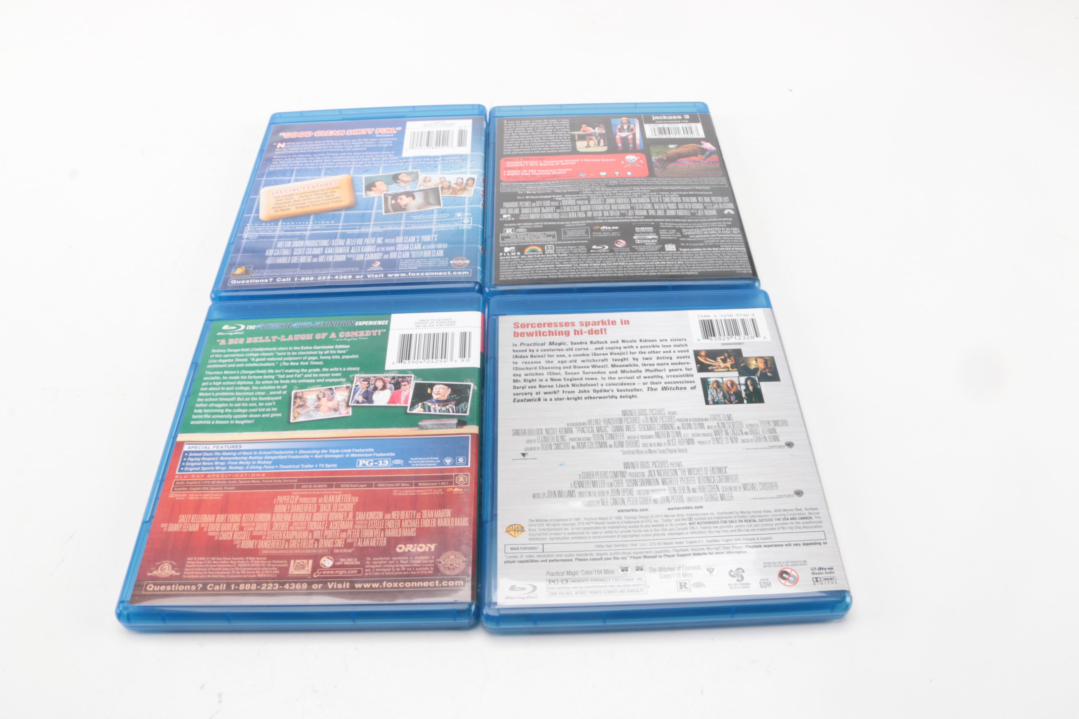 Comedy Movies on Blu-Ray Including 1986 "Back to School"