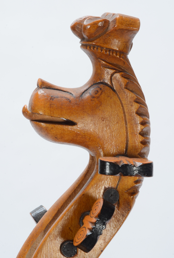 Vintage Hardanger Fiddle with Case