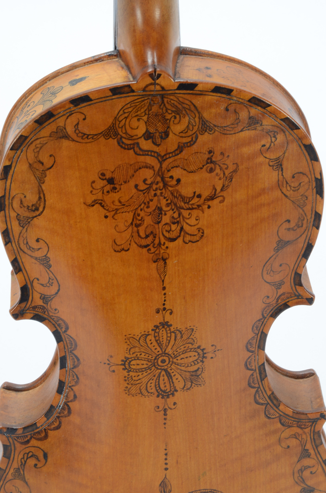 Vintage Hardanger Fiddle with Case