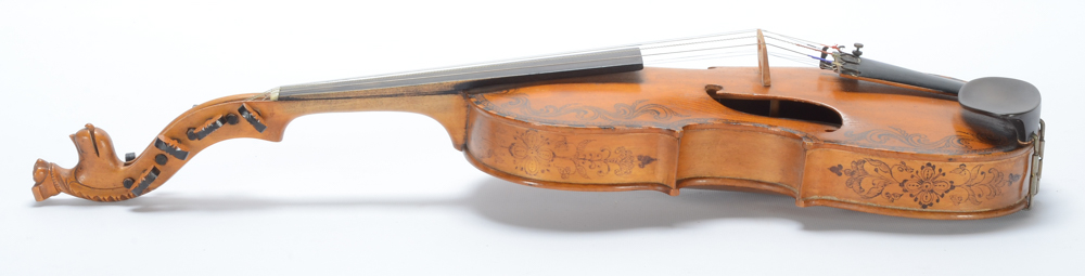 Vintage Hardanger Fiddle with Case