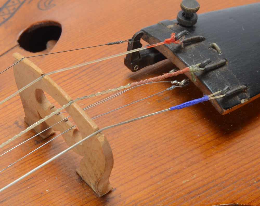 Vintage Hardanger Fiddle with Case