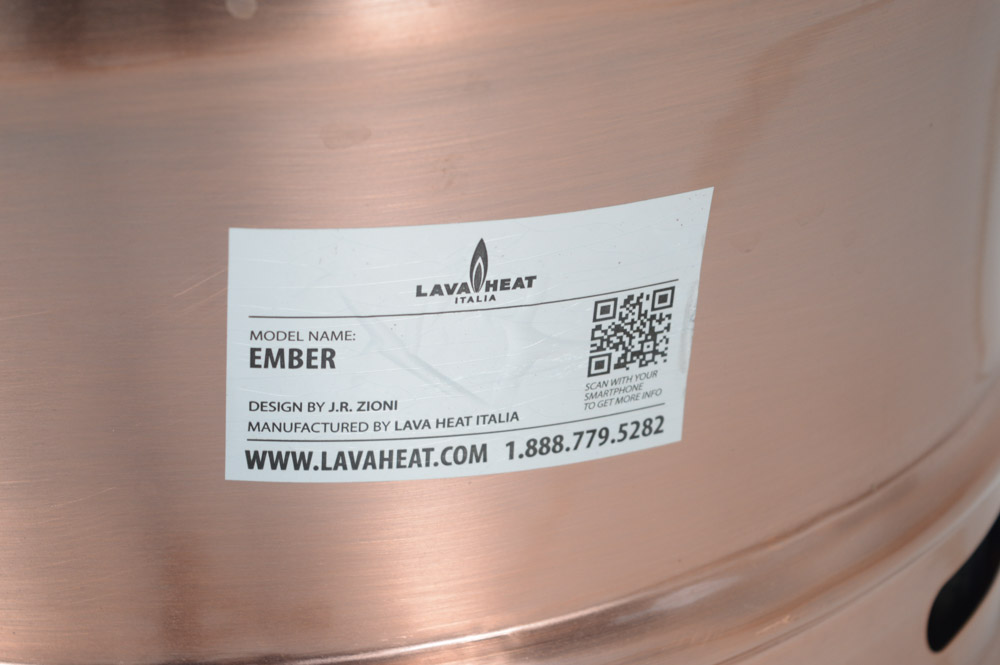 JR Zioni "Commercial Flame" Patio Heater