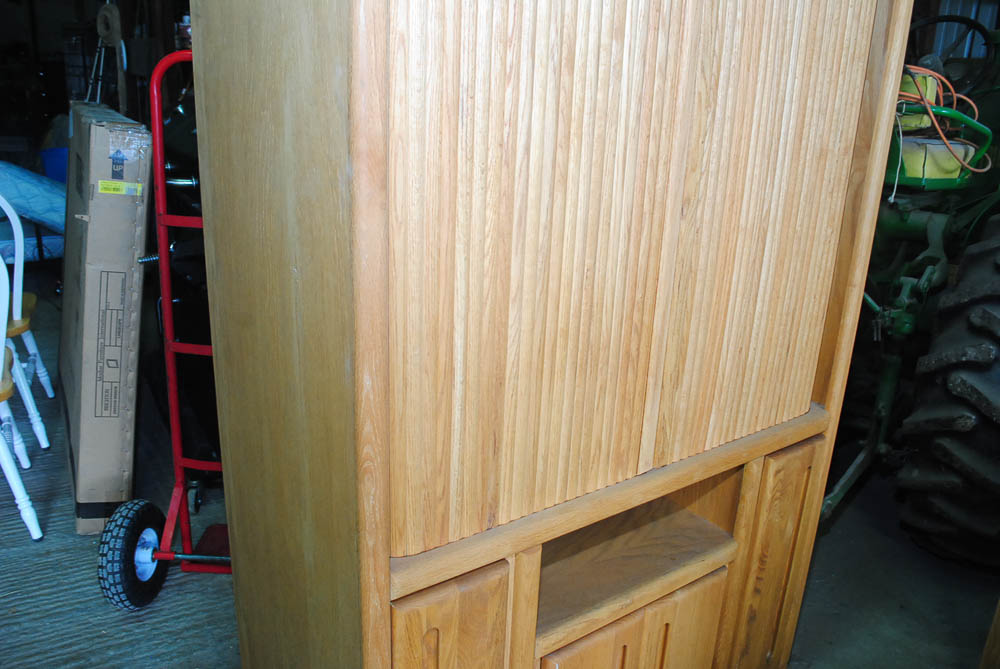 Modern-Style Wood Entertainment Cabinet