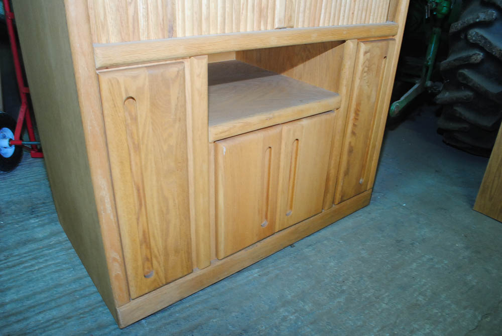 Modern-Style Wood Entertainment Cabinet