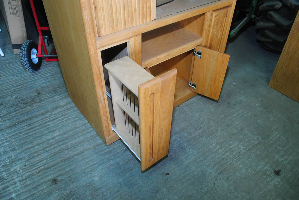 Modern-Style Wood Entertainment Cabinet