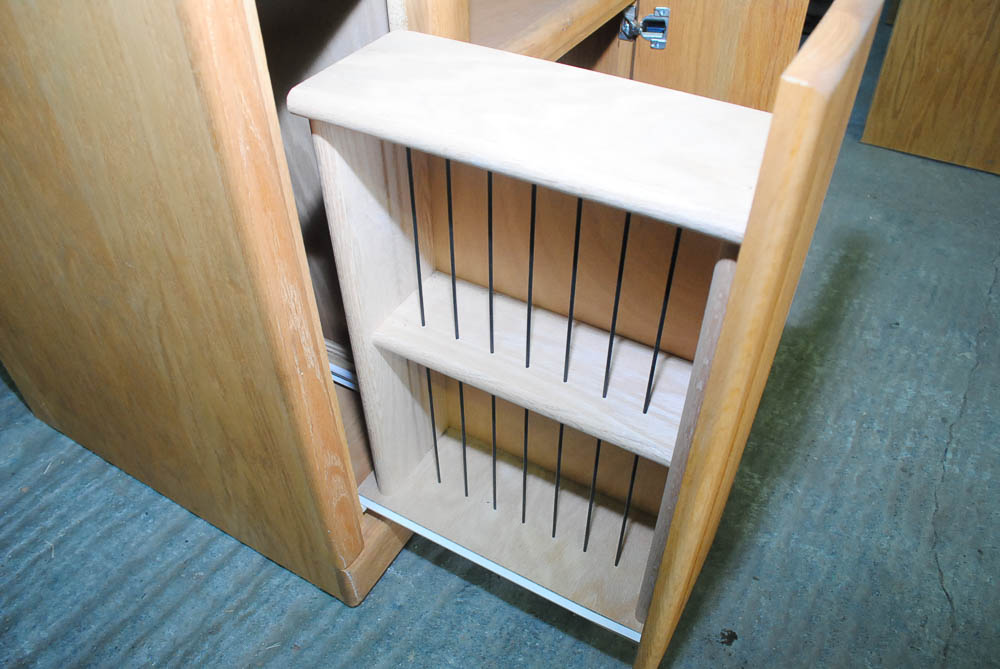 Modern-Style Wood Entertainment Cabinet