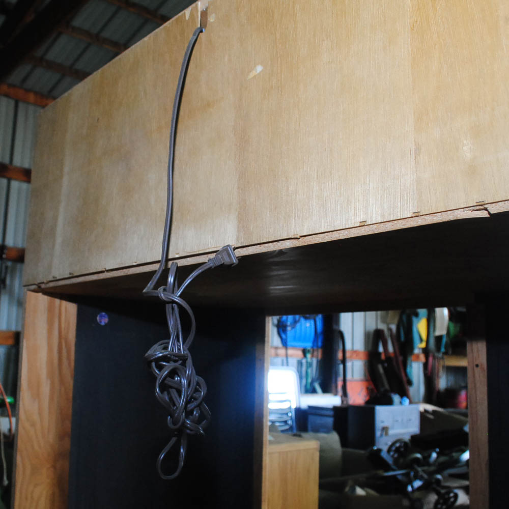 Modern-Style Wood Entertainment Cabinet