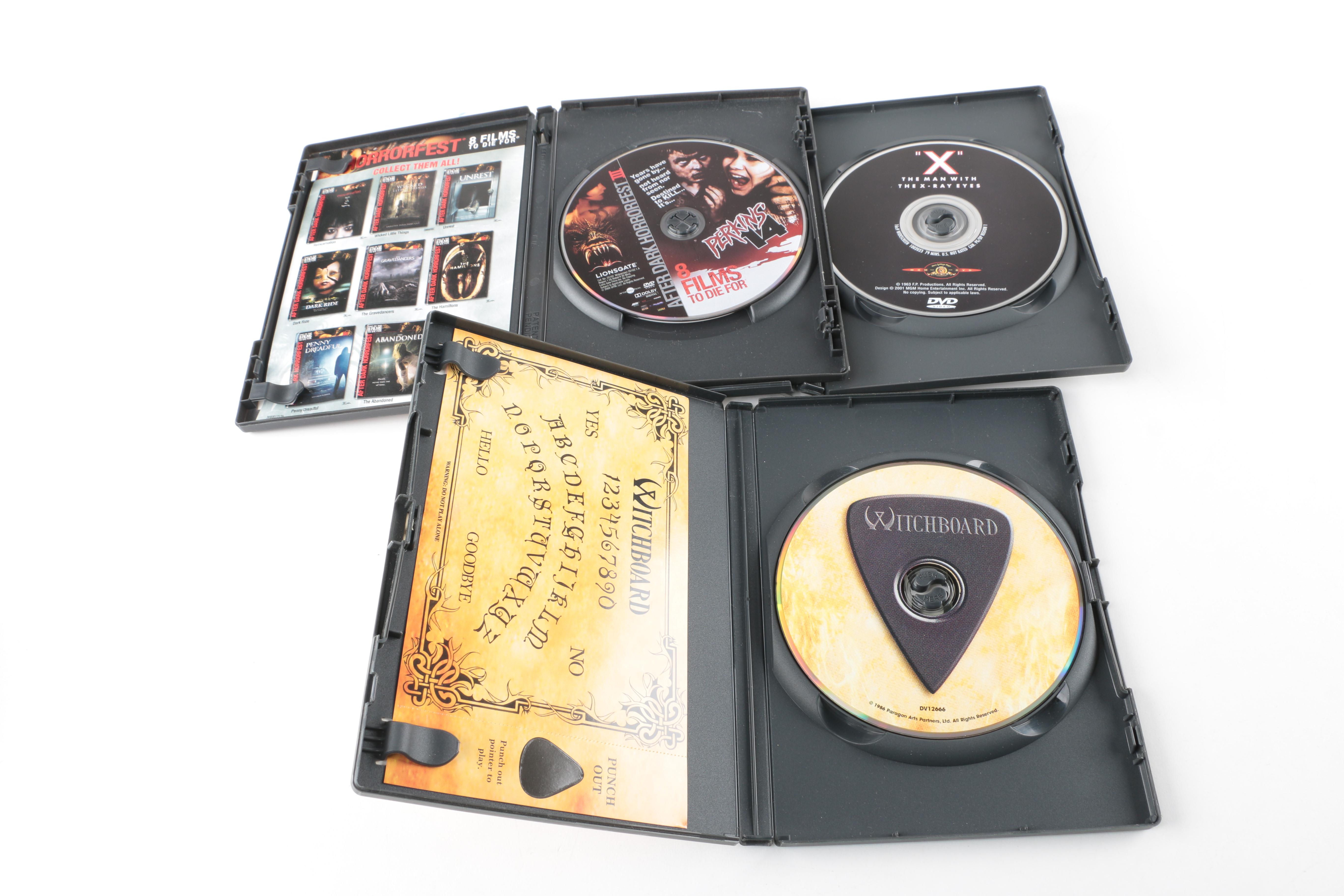 Horror DVDs Featuring "Bleed"