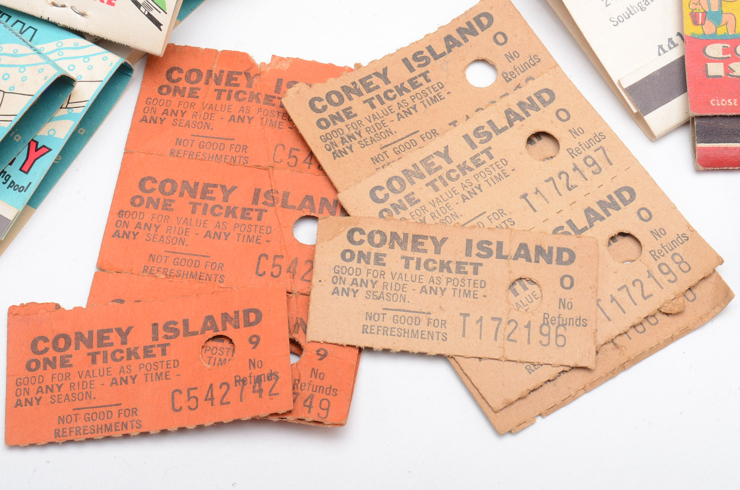 Cincinnati and Northern Kentucky Vintage Matchbooks and Tickets