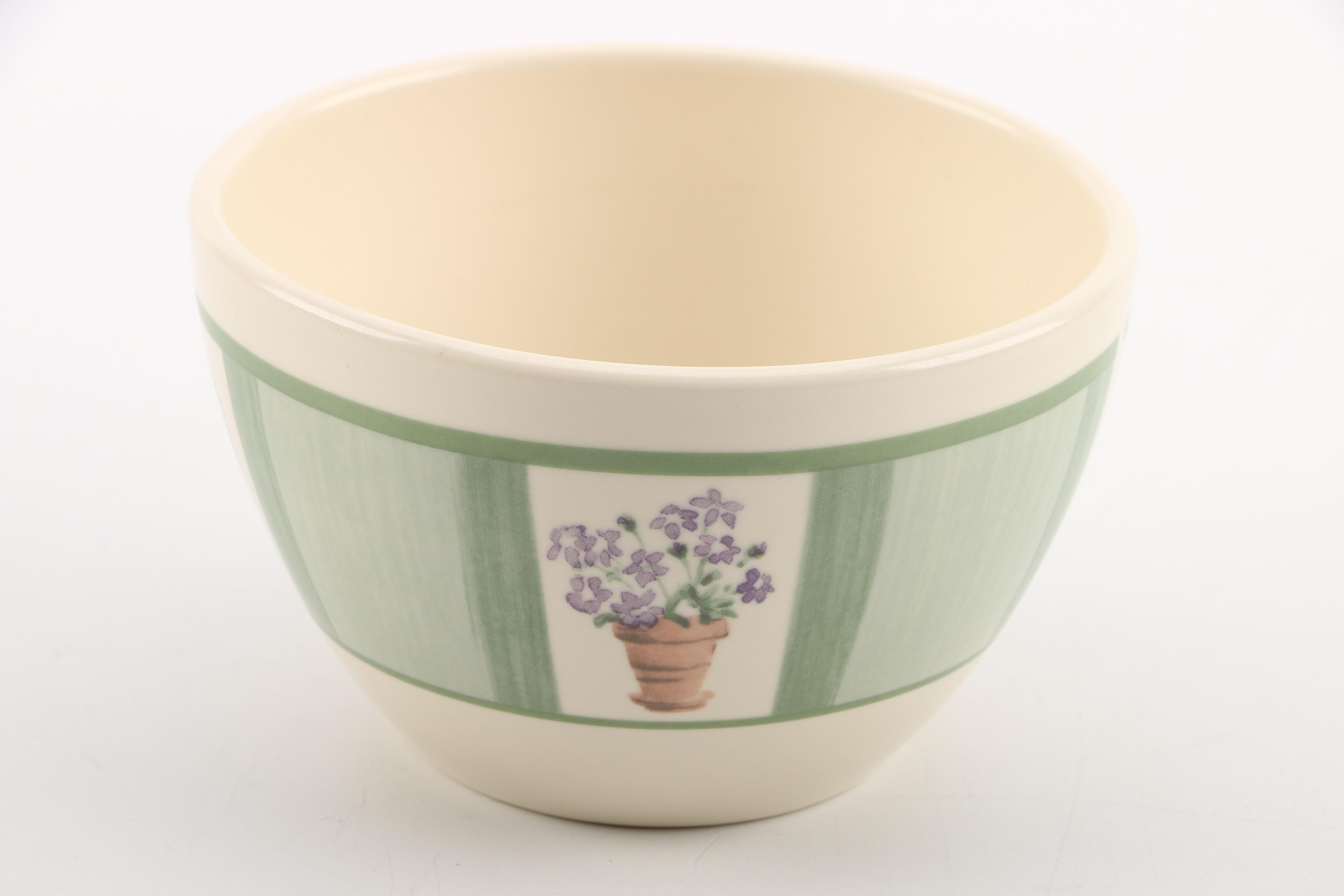 Pfaltzgraff Perennials "Flower Garden" Bowls