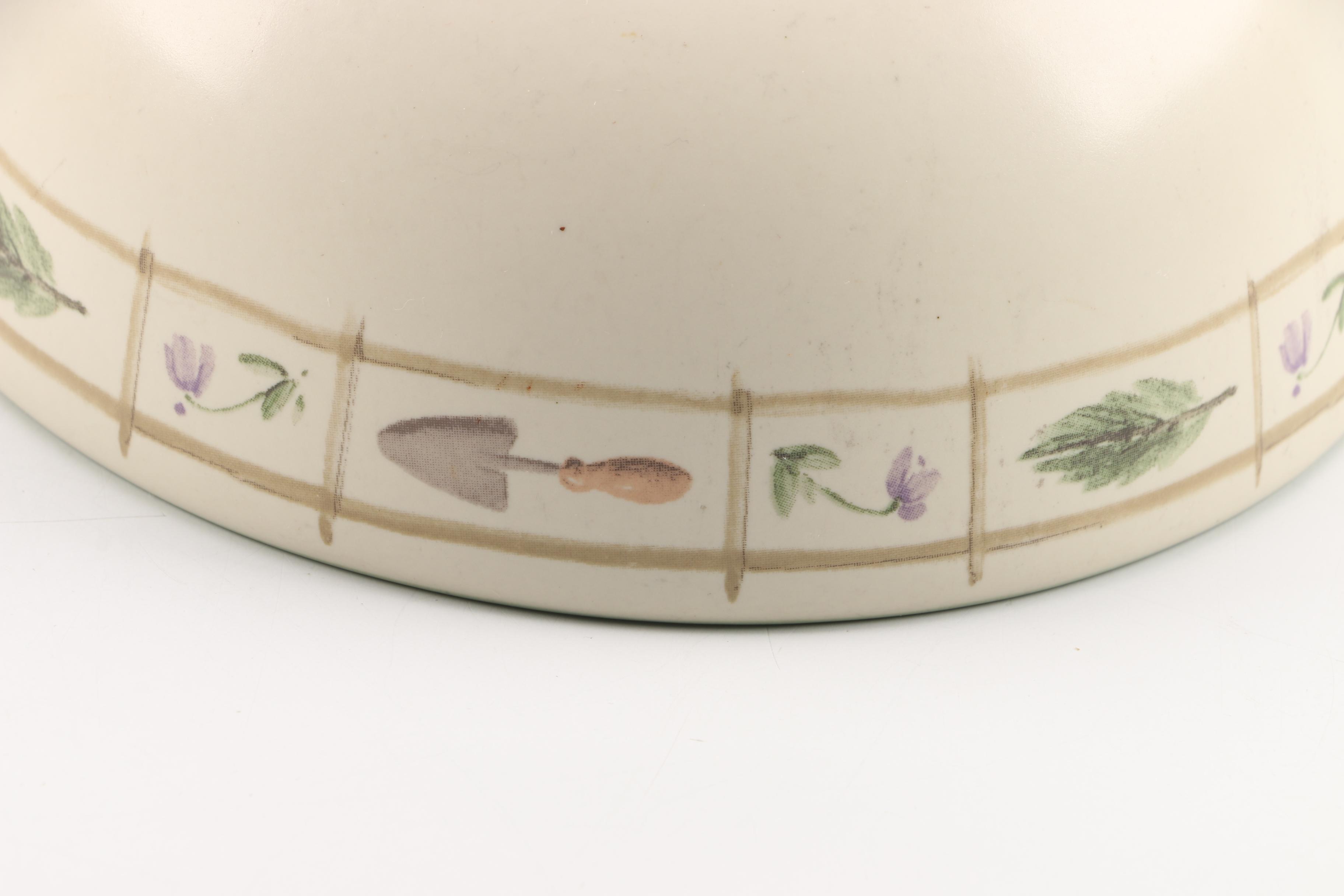 Pfaltzgraff Perennials "Flower Garden" Bowls