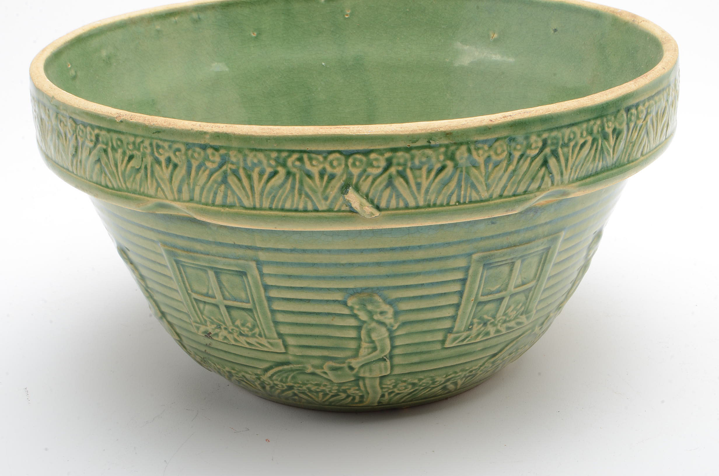 Collection of McCoy Pottery Earthenware Bowls