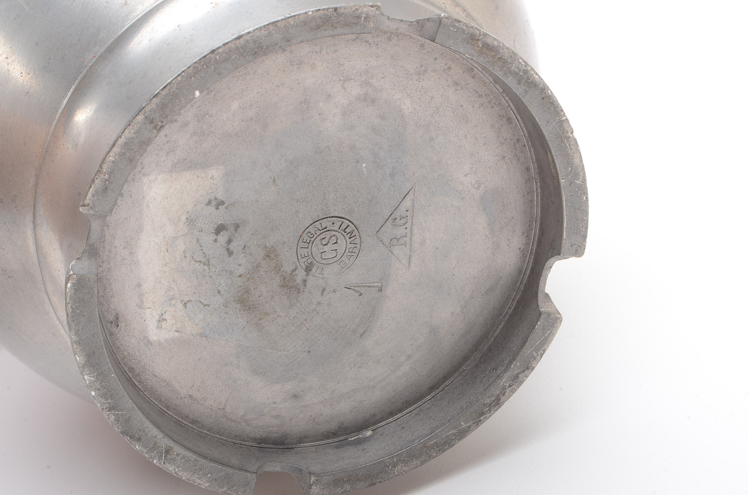 Three Vintage Pewter Decorative Collectibles