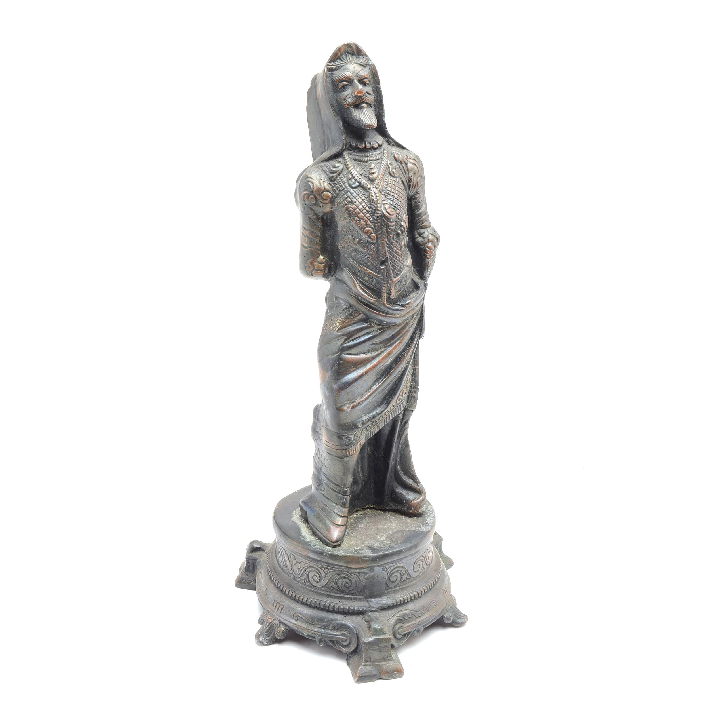 Antique Double Statue of Mephistopheles and Margaretta