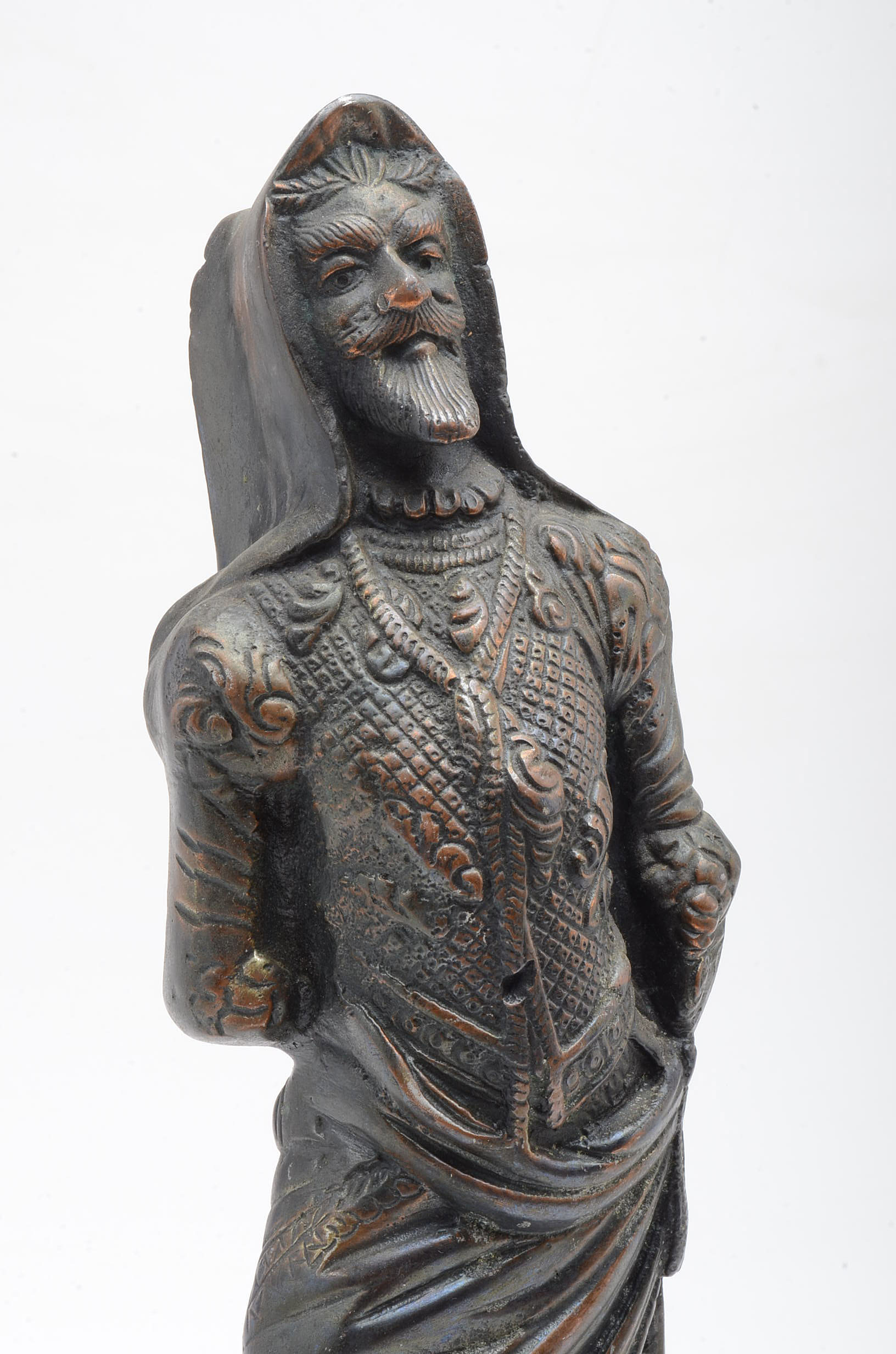 Antique Double Statue of Mephistopheles and Margaretta