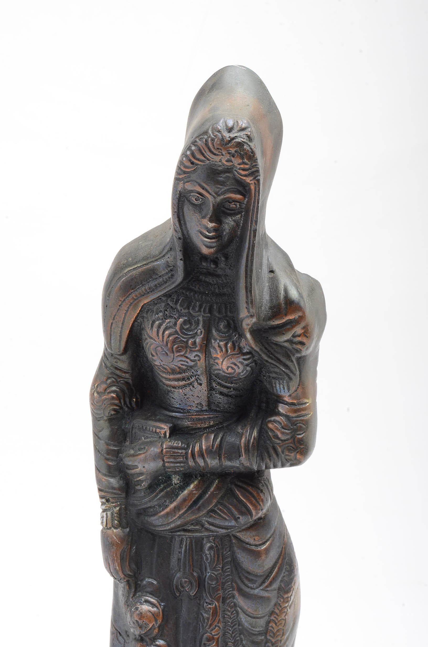 Antique Double Statue of Mephistopheles and Margaretta