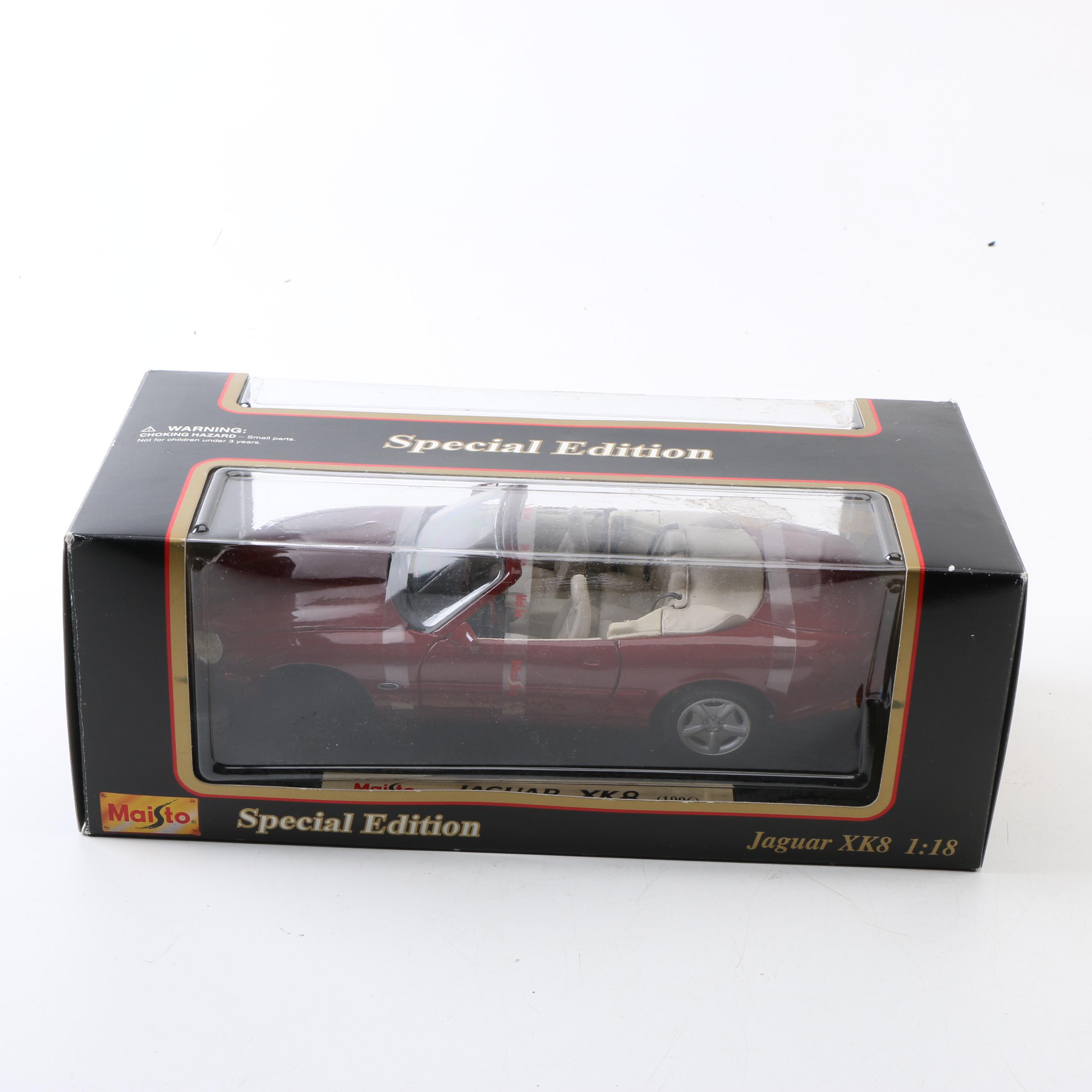 1996 Jaguar XK8 Die-Cast Convertible by Maisto