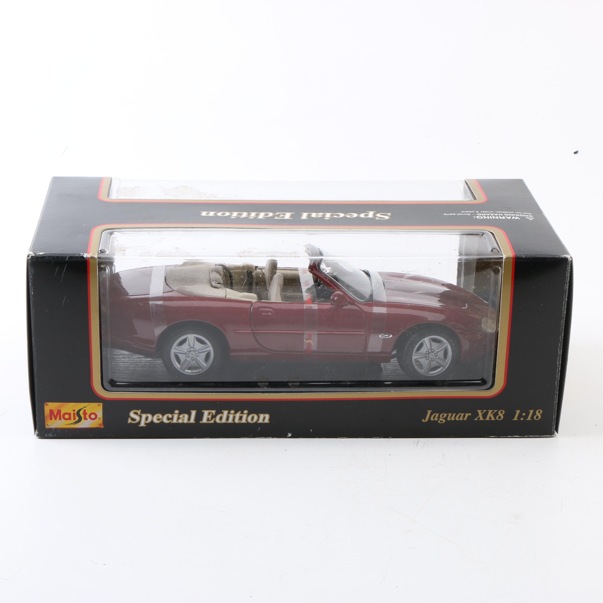 1996 Jaguar XK8 Die-Cast Convertible by Maisto