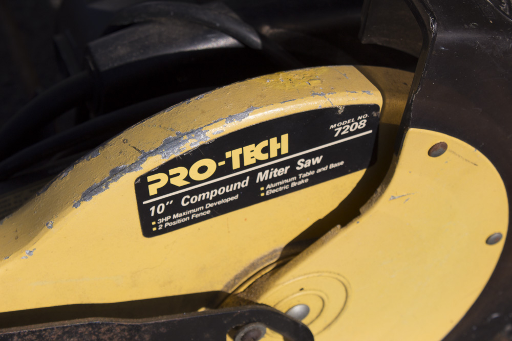 Pro-Tech 10" Compound Miter Saw Model 7208