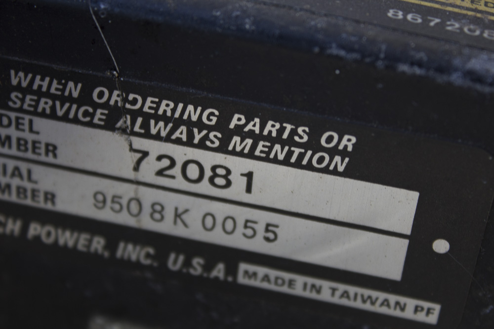 Pro-Tech 10" Compound Miter Saw Model 7208