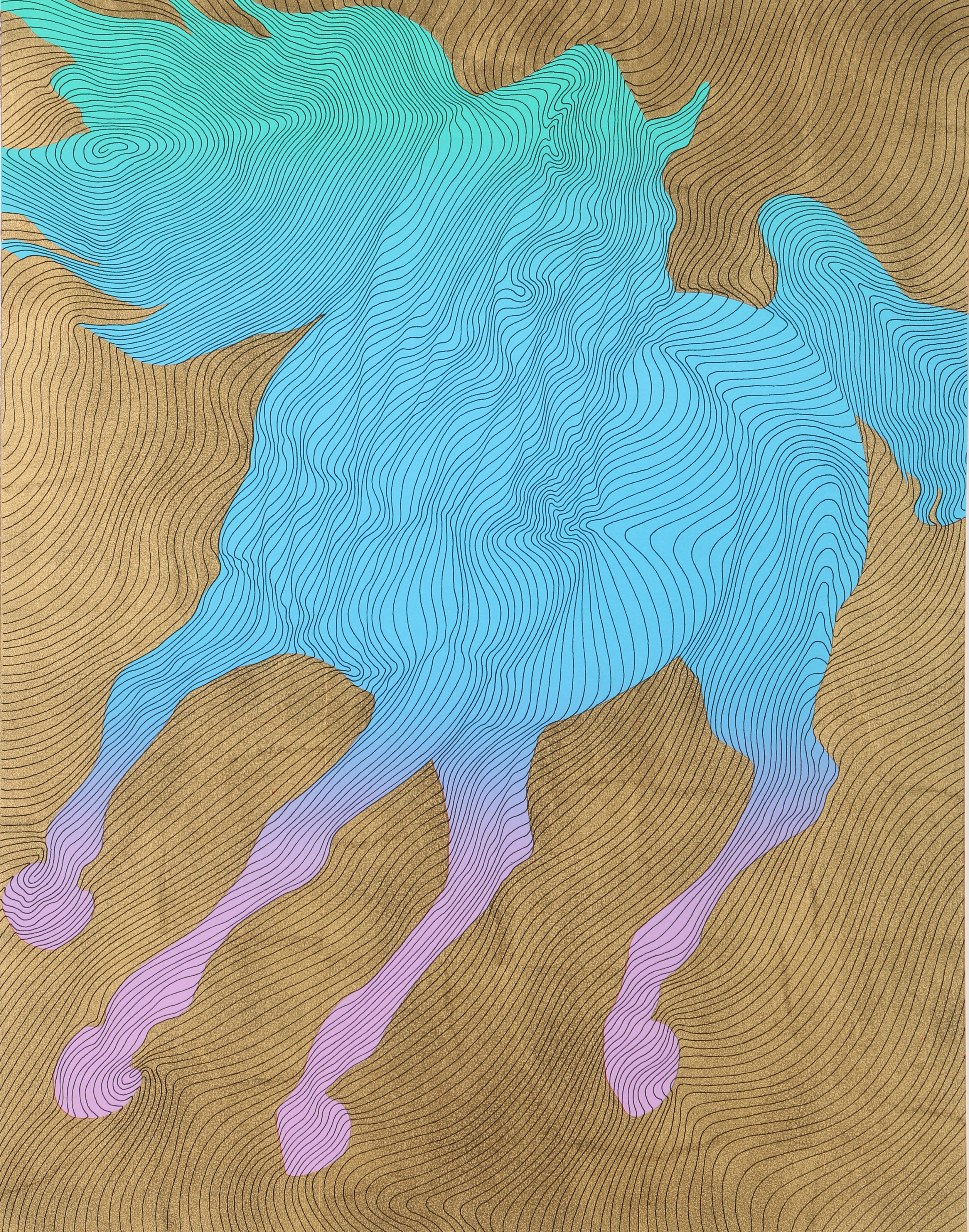 Gouillaume Azoulay Serigraph "Le Prince"