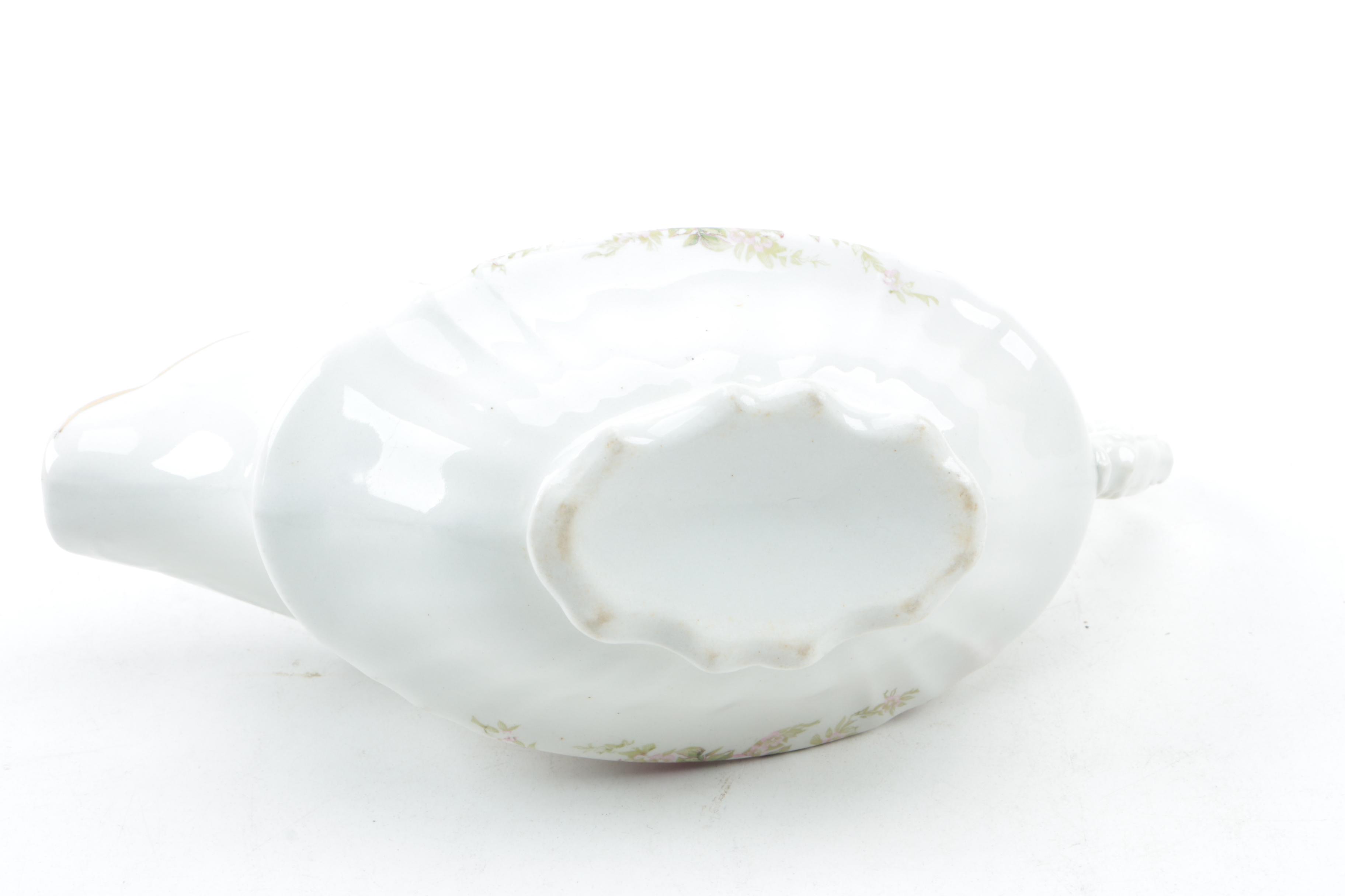 Porcelain Serveware Including Crown Staffordshire