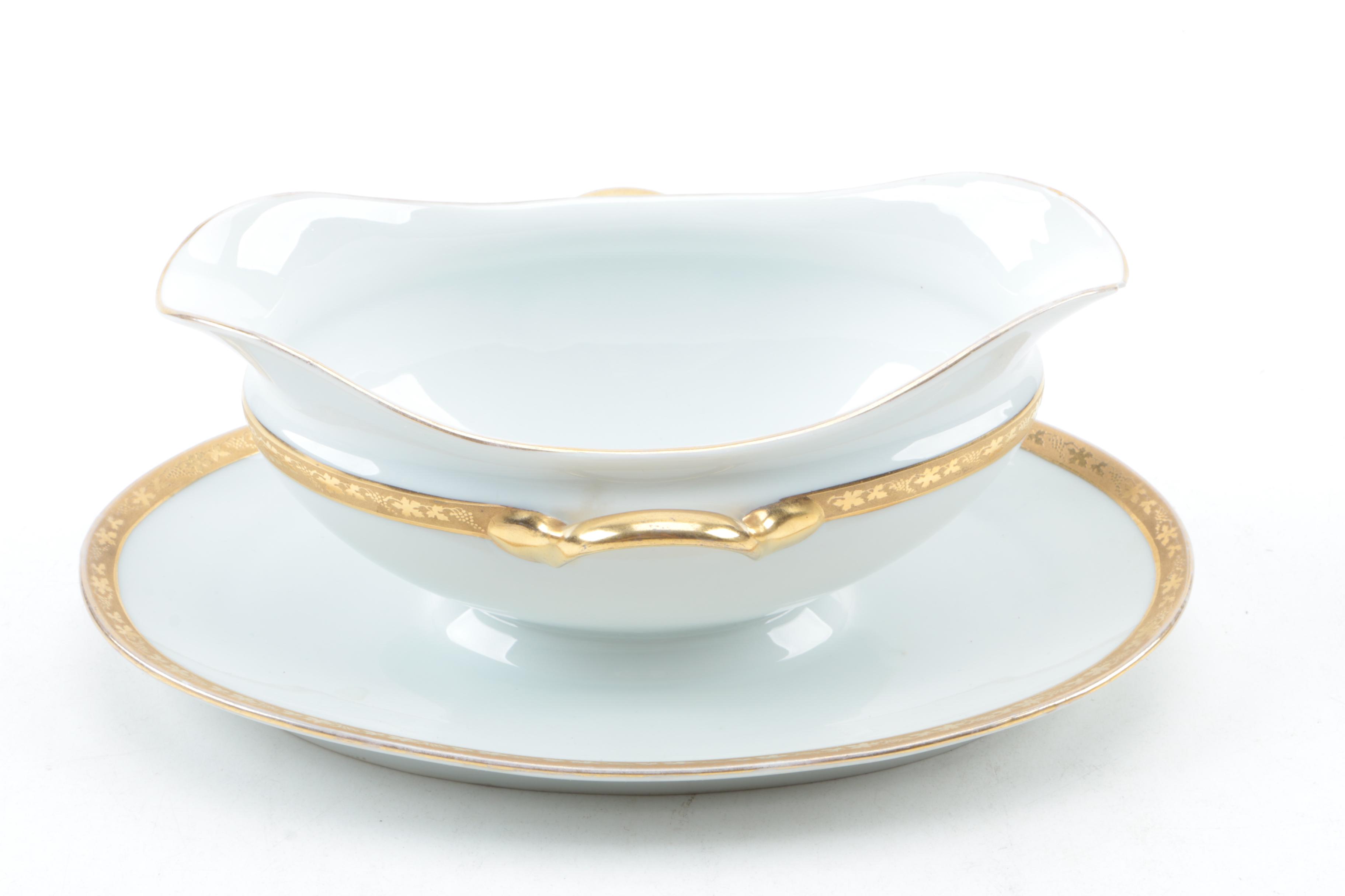 Porcelain Serveware Including Crown Staffordshire