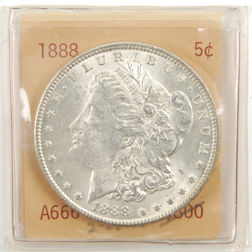 1888 Morgan Silver Dollar